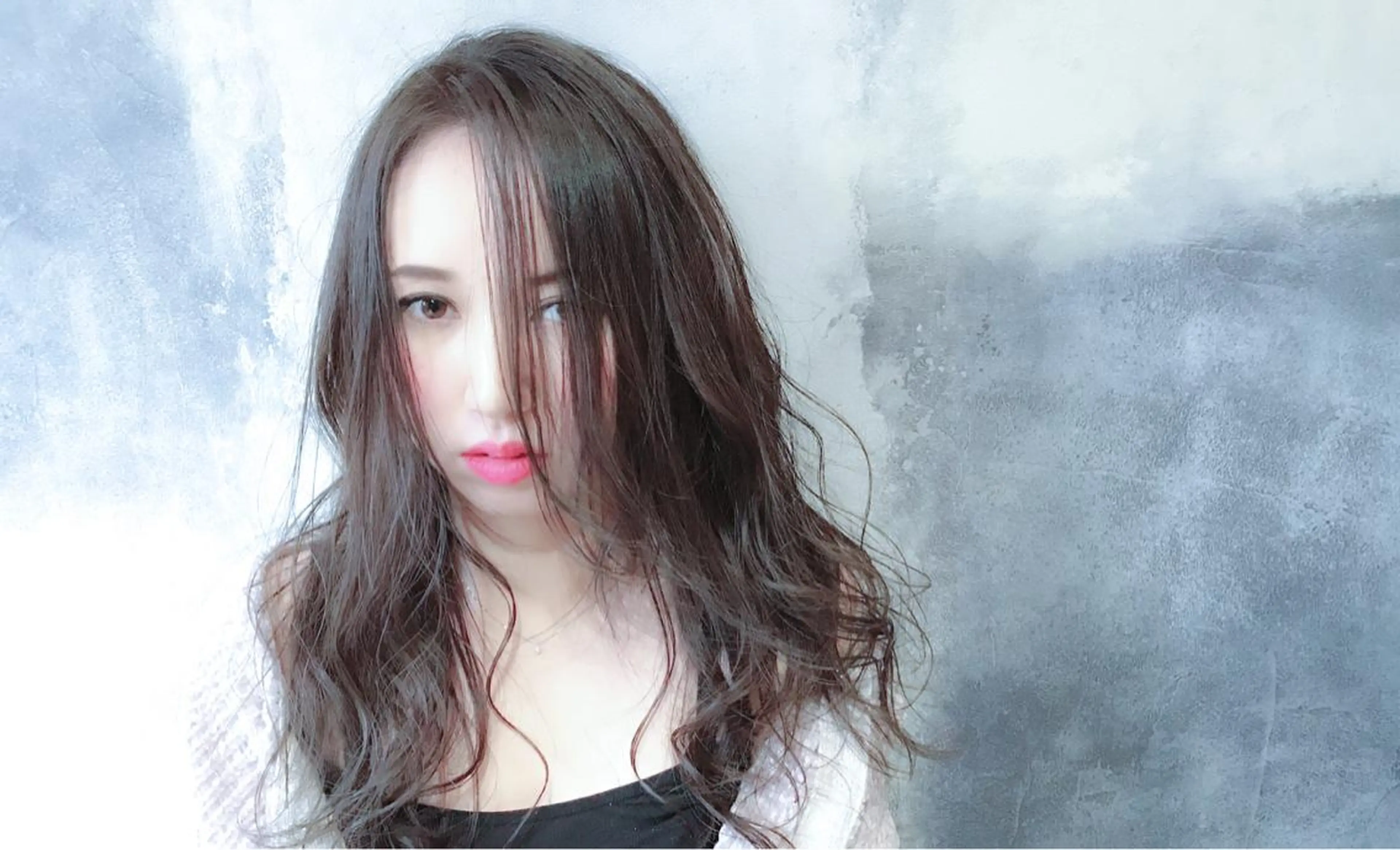 ロング 外国人風カラー ハイライト カット ヘアカラー トリートメント LOARK🍒 ロアークヘアーのヘアスタイル