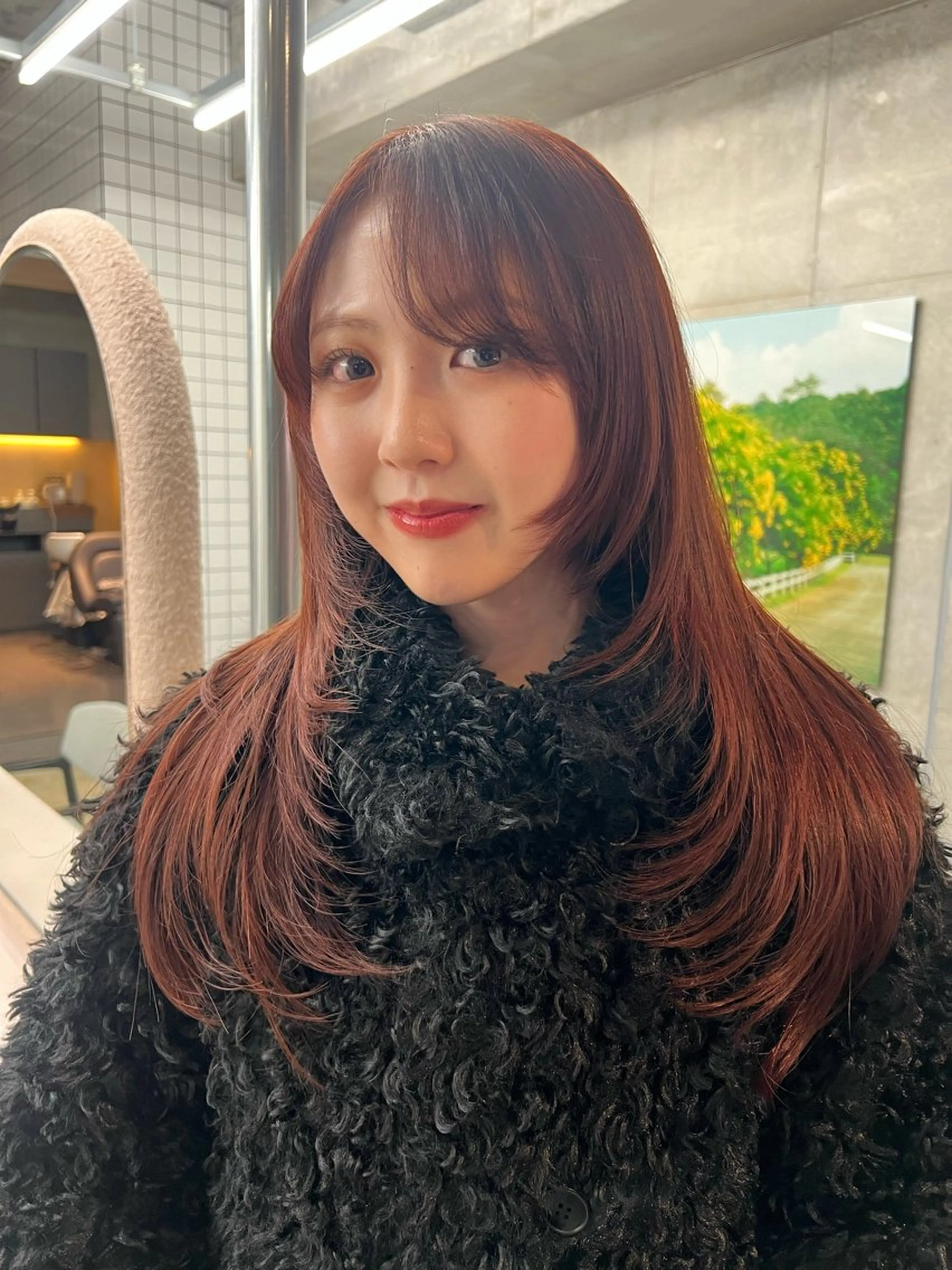 ロング 横浜カットモデル/ amiのヘアスタイル