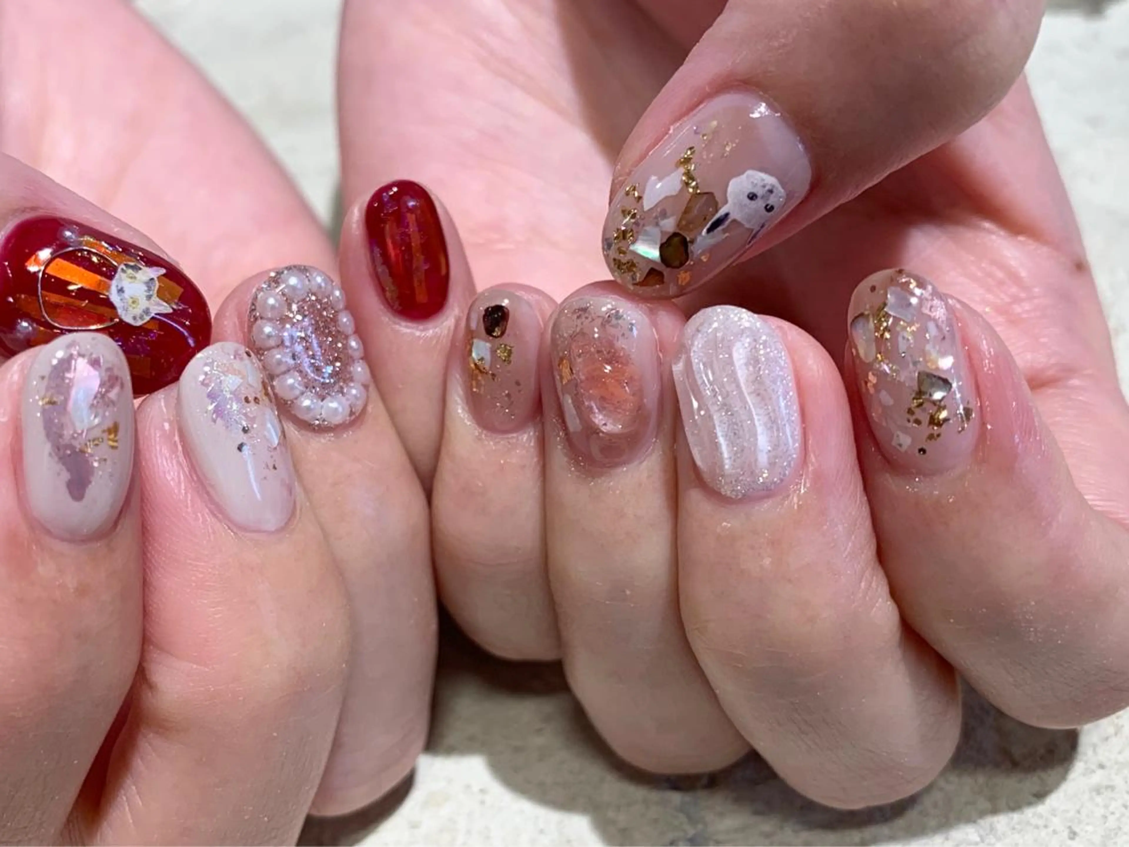 ネイル ハンドネイル w*ange MAOのネイルデザイン