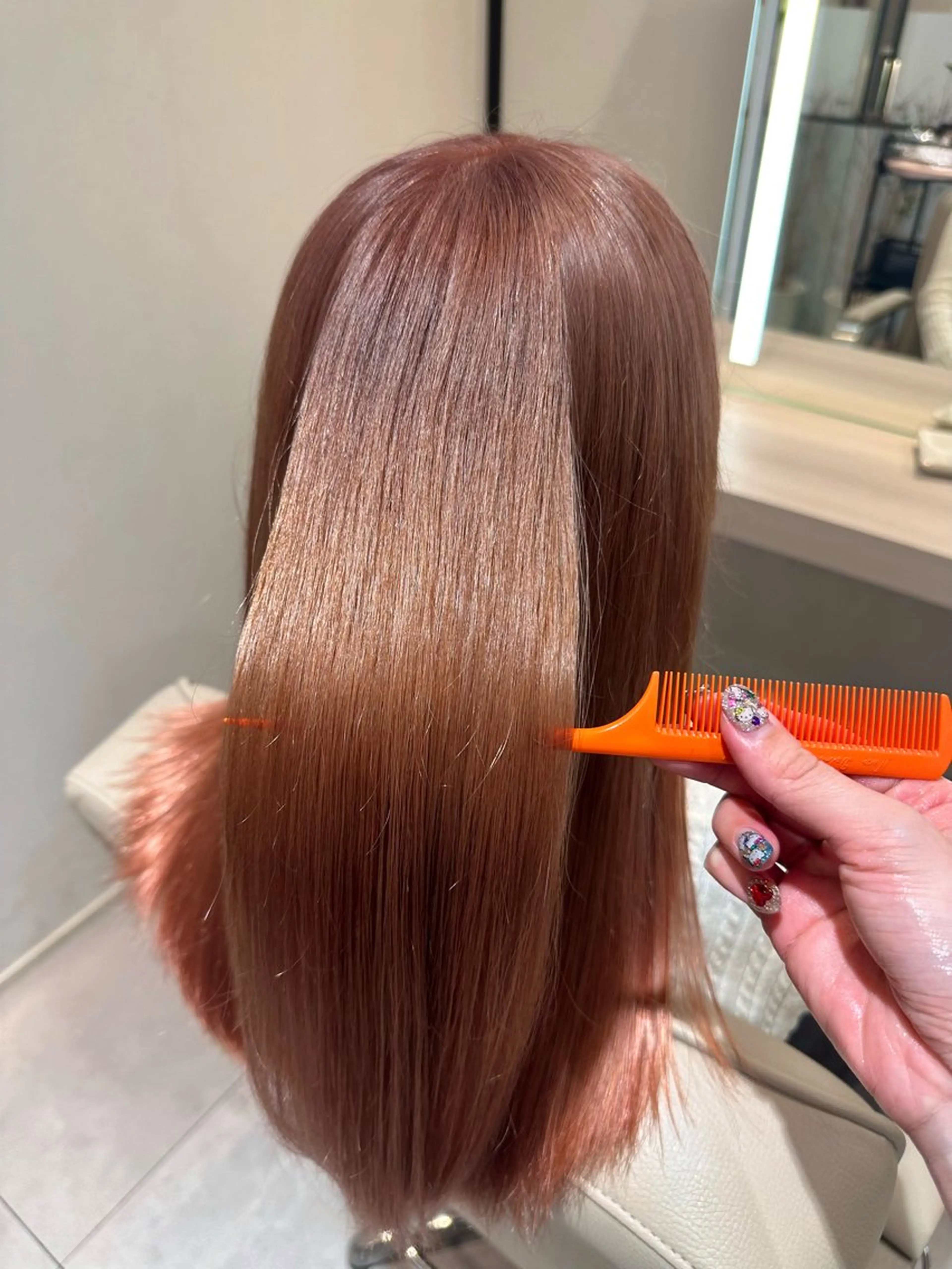 【最高峰ブリーチ】エフェクトブリーチカラー+超音波TR+メンテナンスカットの写真