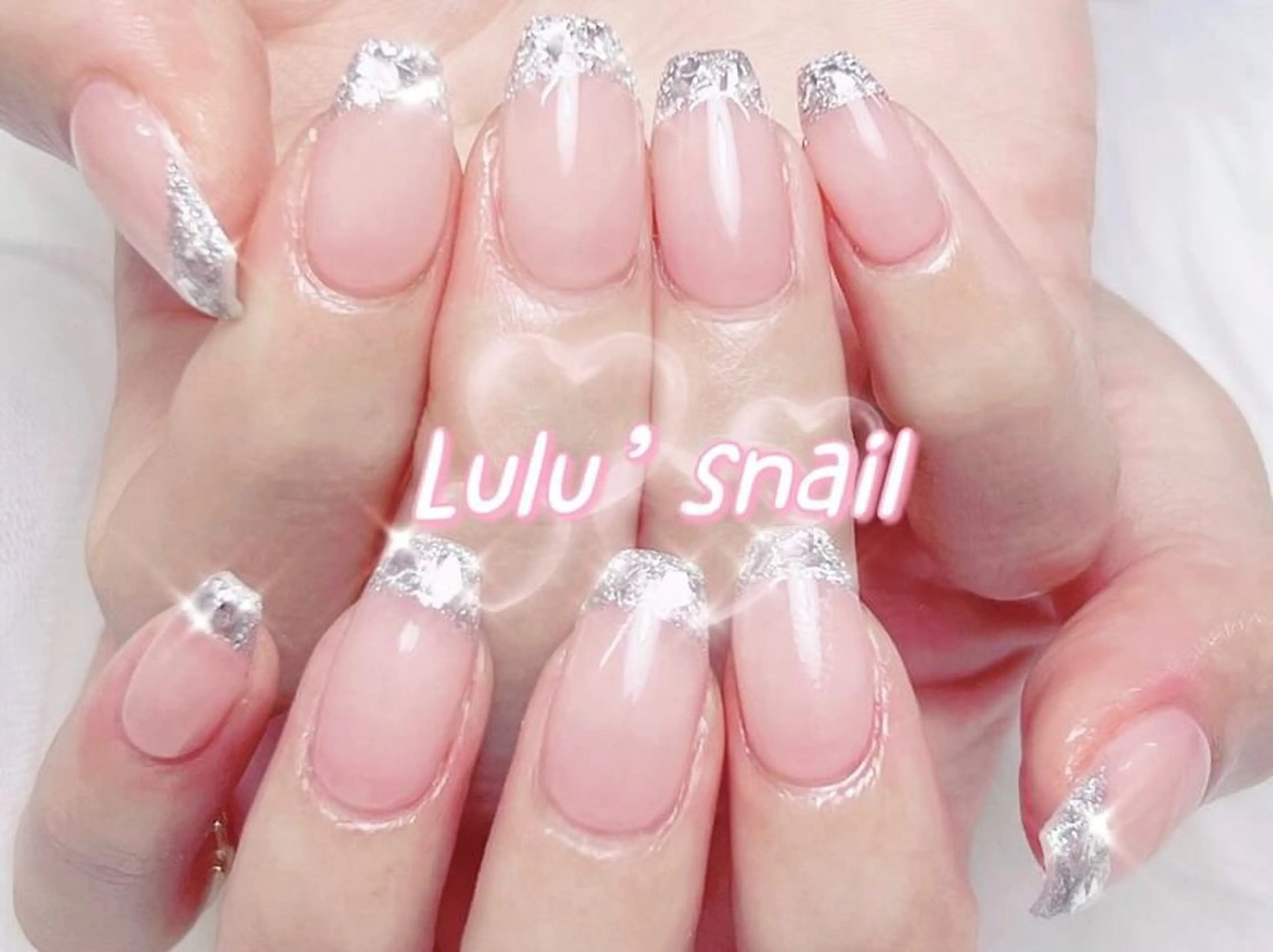 ネイル フレンチネイル ガラスフレンチ 【スカルプ専門店】 ZY Nailのネイルデザイン