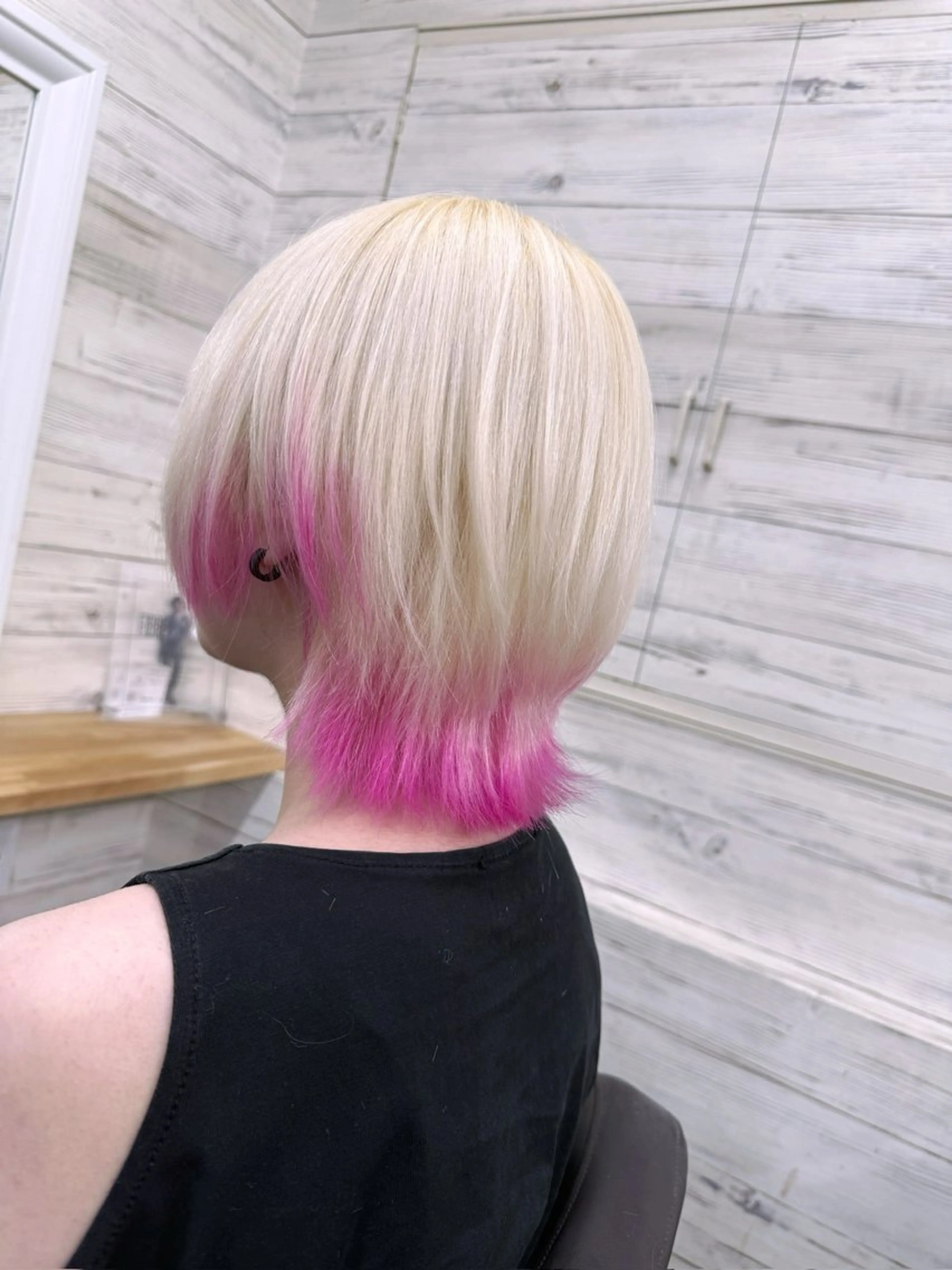 ショート ショートヘア ウルフカット カット ヘアカラー 北沢 隆のヘアスタイル