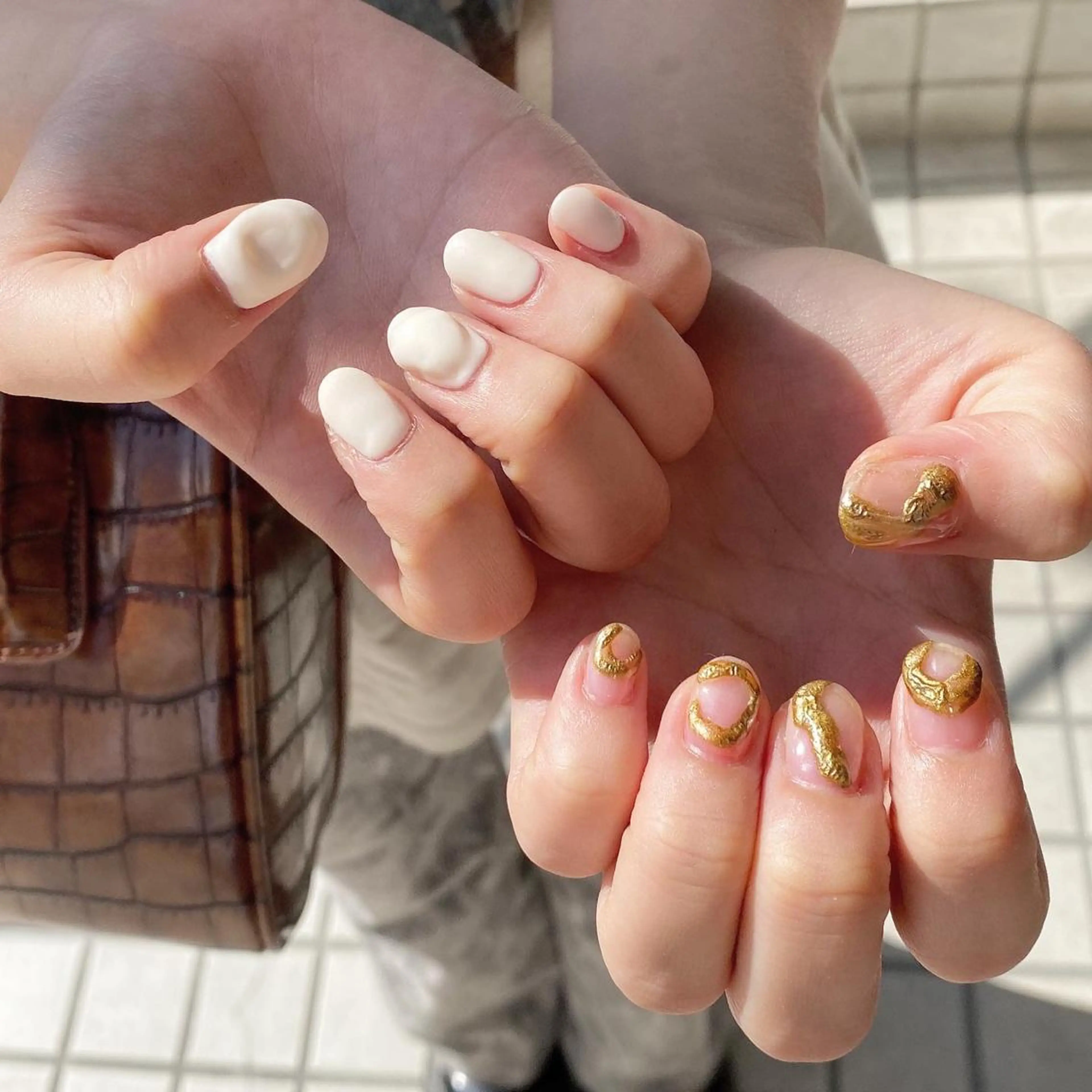 ネイル マットネイル ハンドネイル 似合わせ提案サラ艶♡ 彩華のヘアスタイル