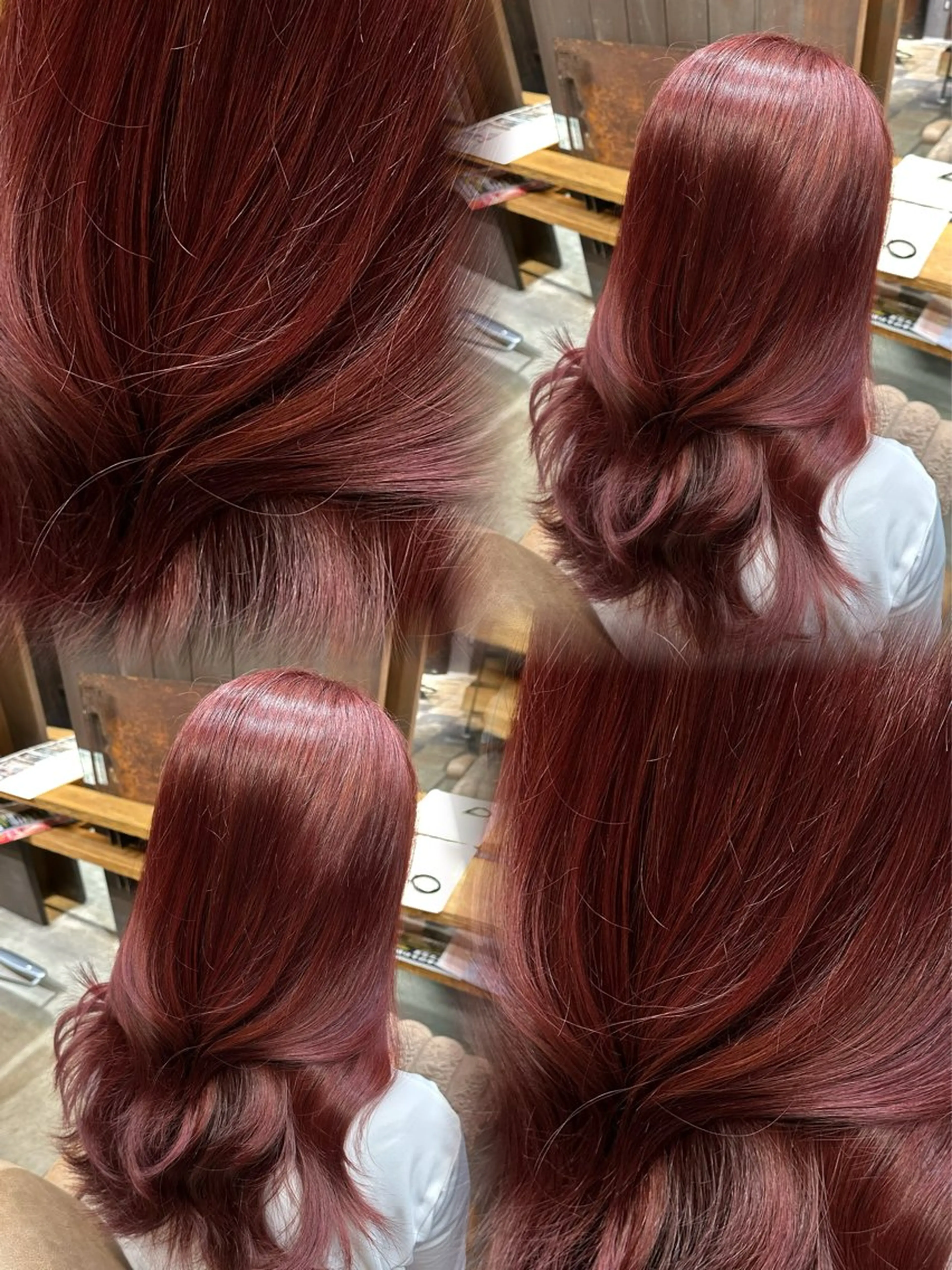 ロング ヘアカラー トリートメント 艶カラー／ 今井春汰のヘアスタイル