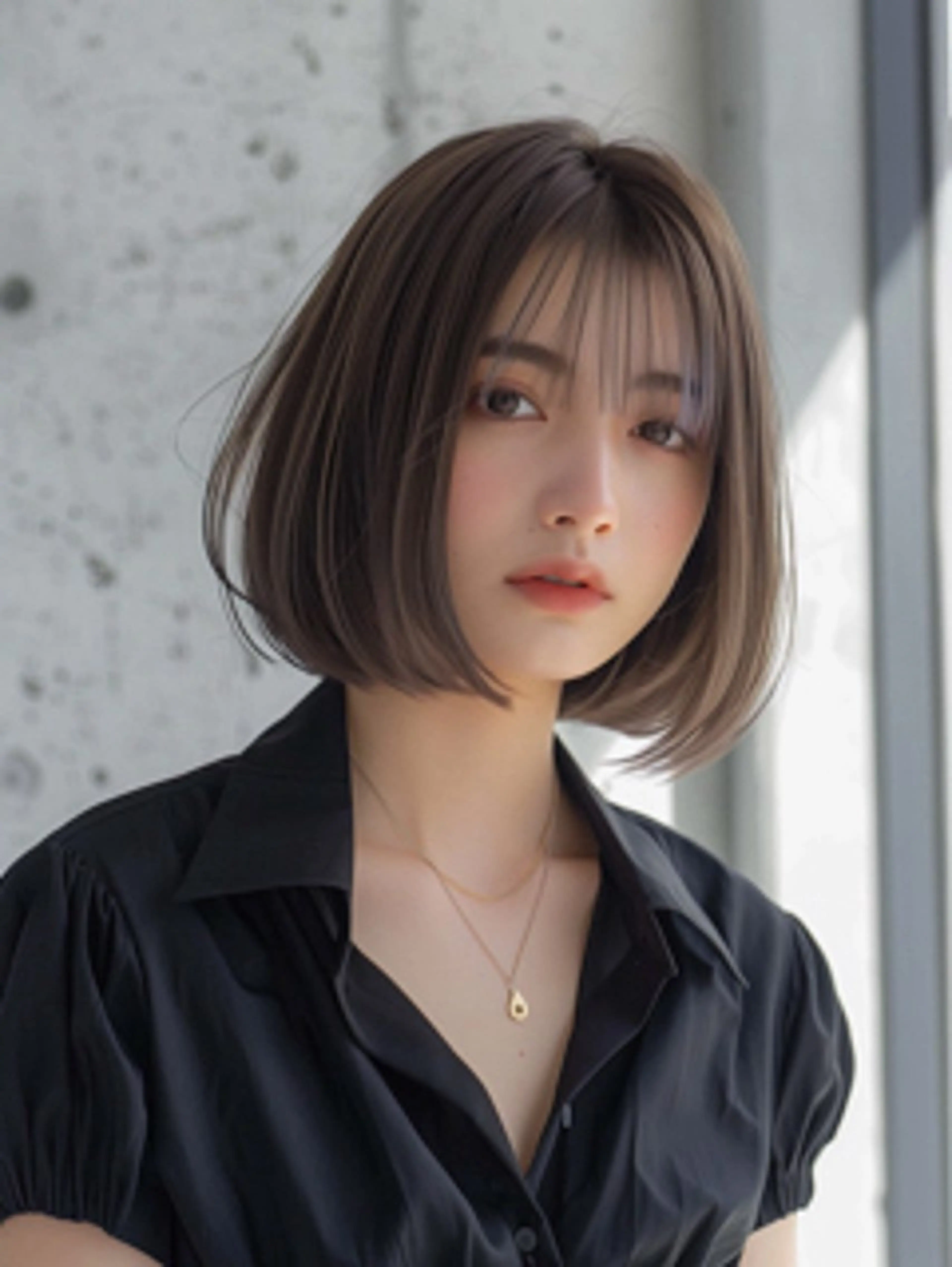 ミディアム 笠谷 正之のヘアスタイル