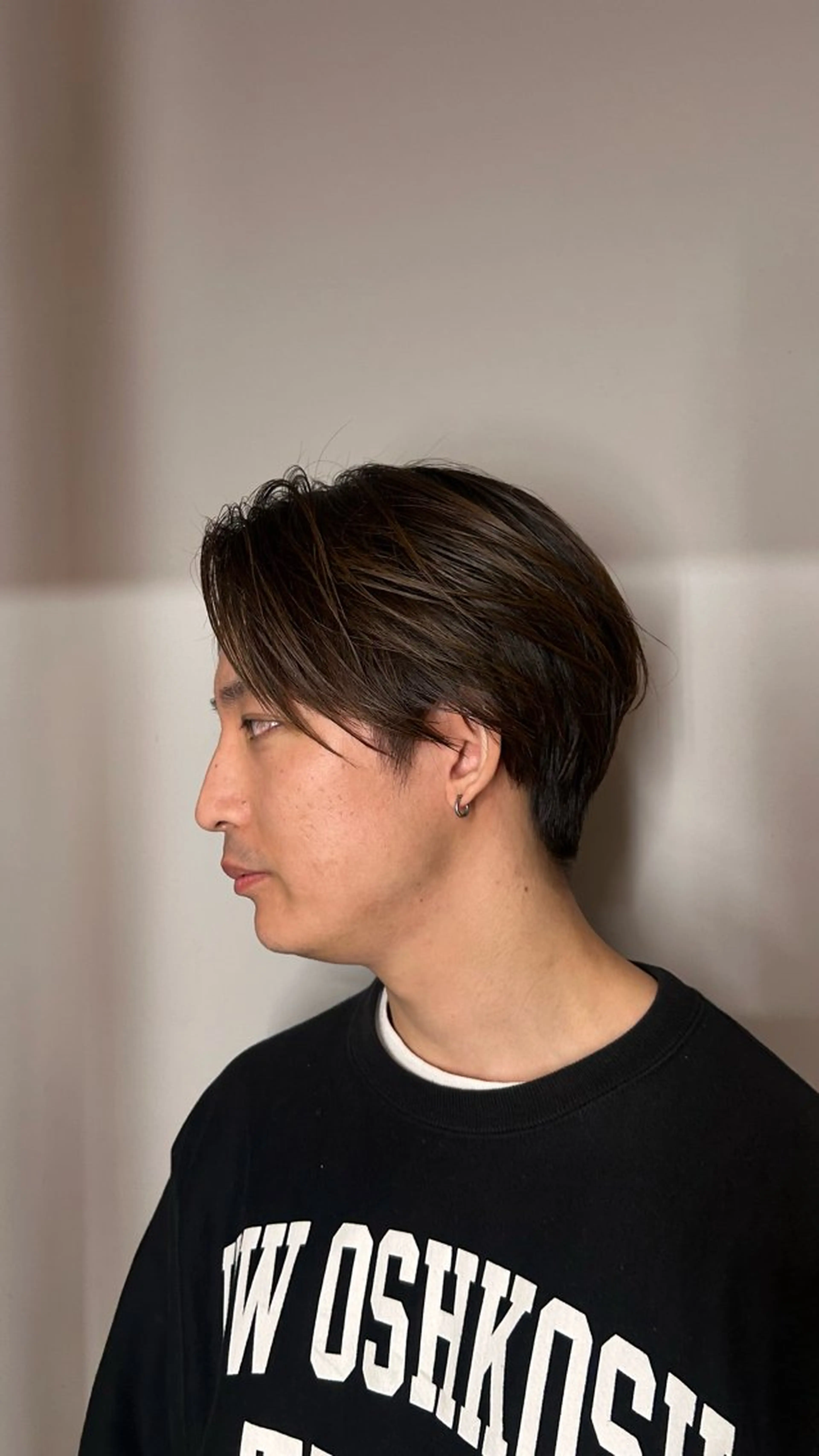 メンズ センターパート 🌿ボブ パーマ高橋啓太🌿のヘアスタイル