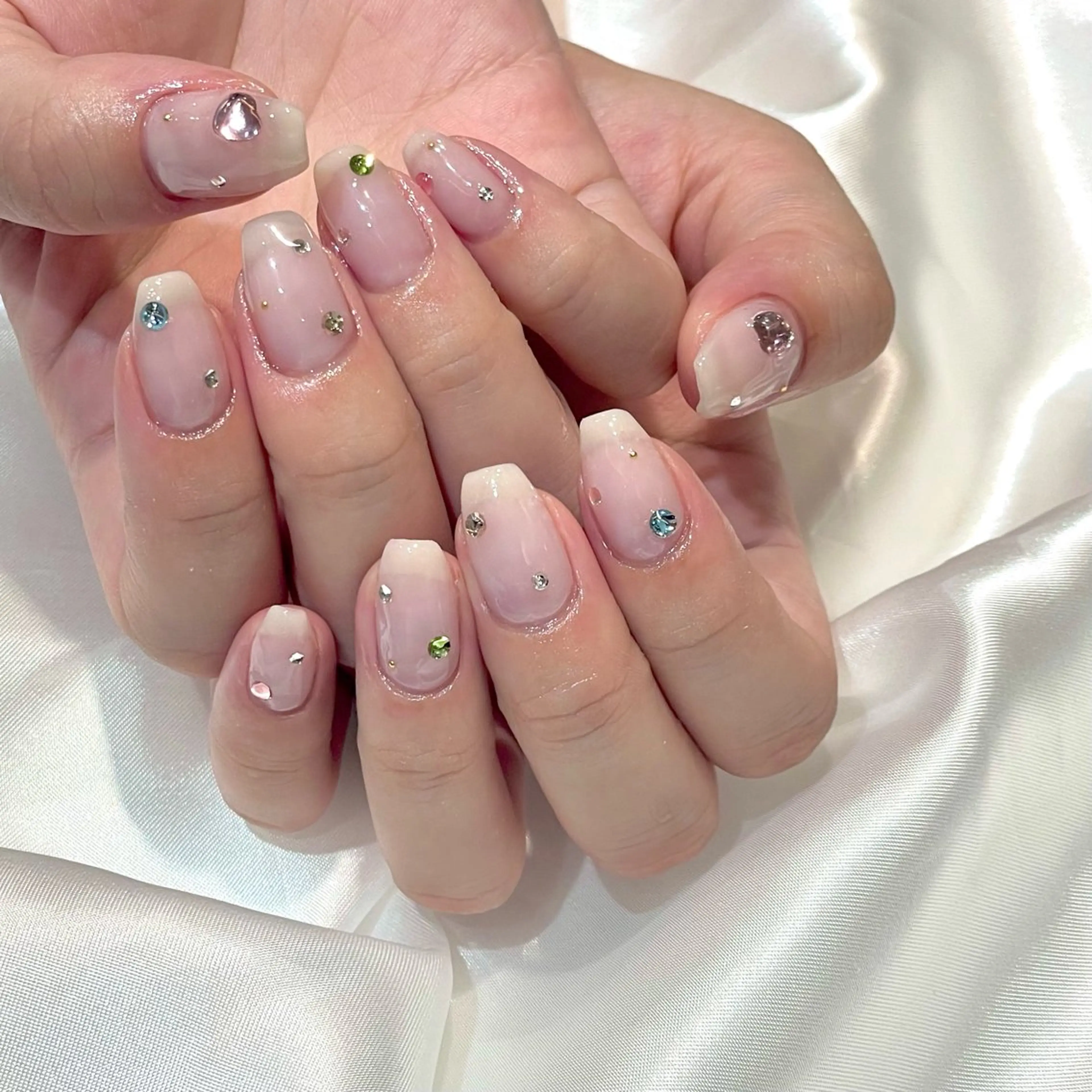 ネイル フットネイル ゆ きのネイルデザイン