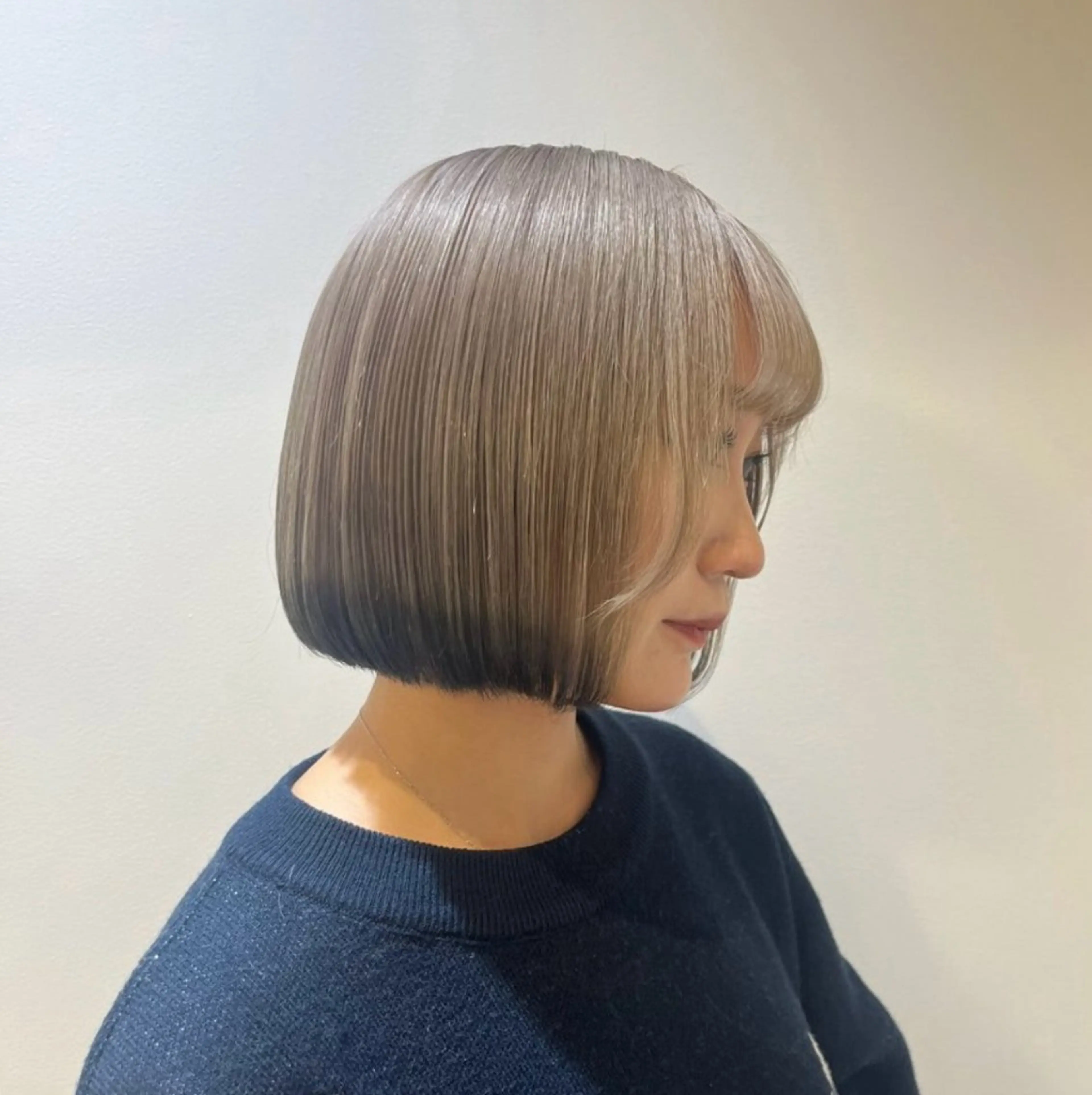 ミディアム ヘアカラー ブリーチカラー特化 美容師/𝕐𝕌𝕀のヘアスタイル