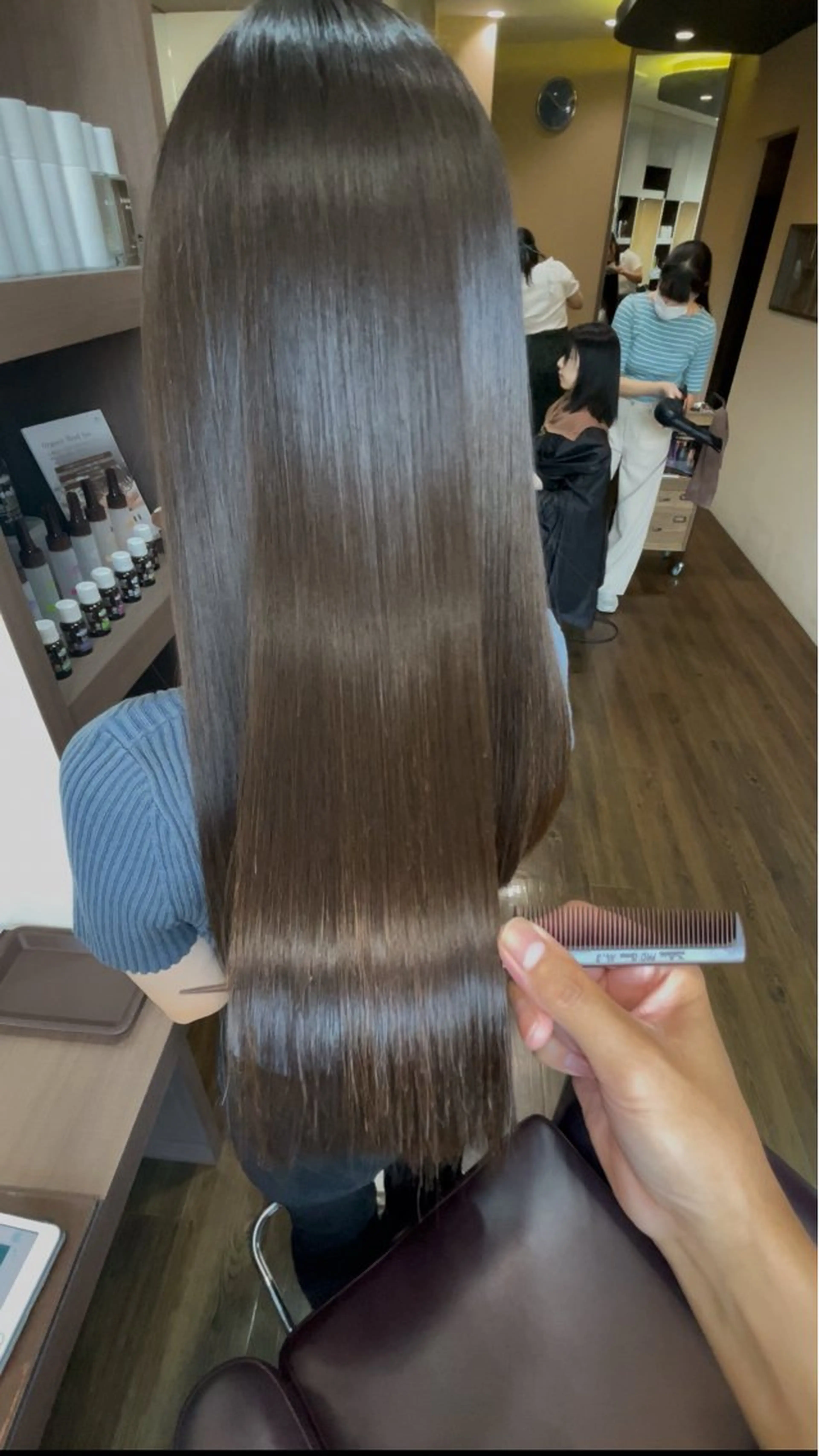 ロング トリートメント 縮毛矯正/髪質改善 の専門家IKEのヘアスタイル