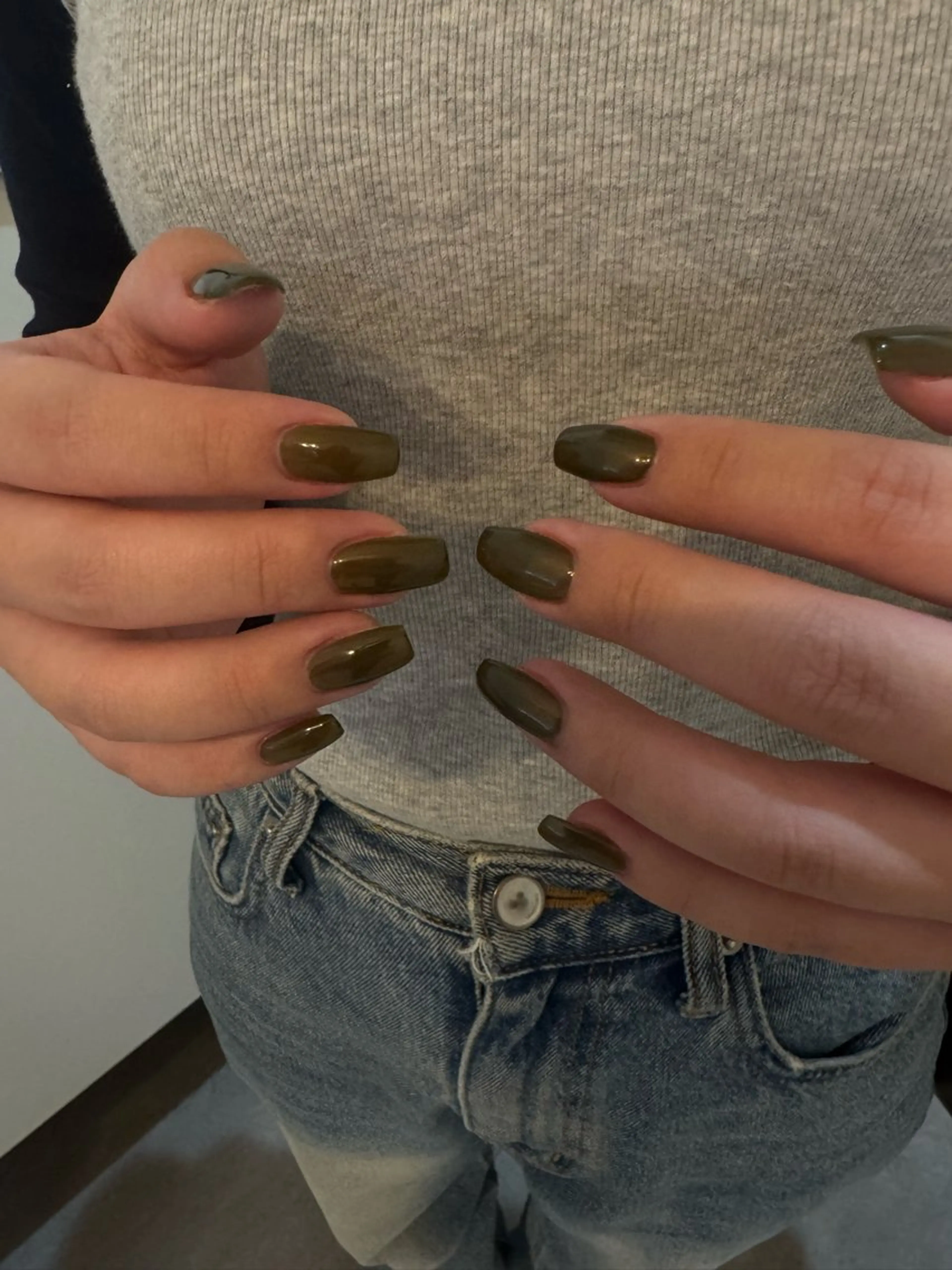 【ハンド】 ワンカラー‪ෆ‪.*･ﾟ «オフ‪なし»の写真