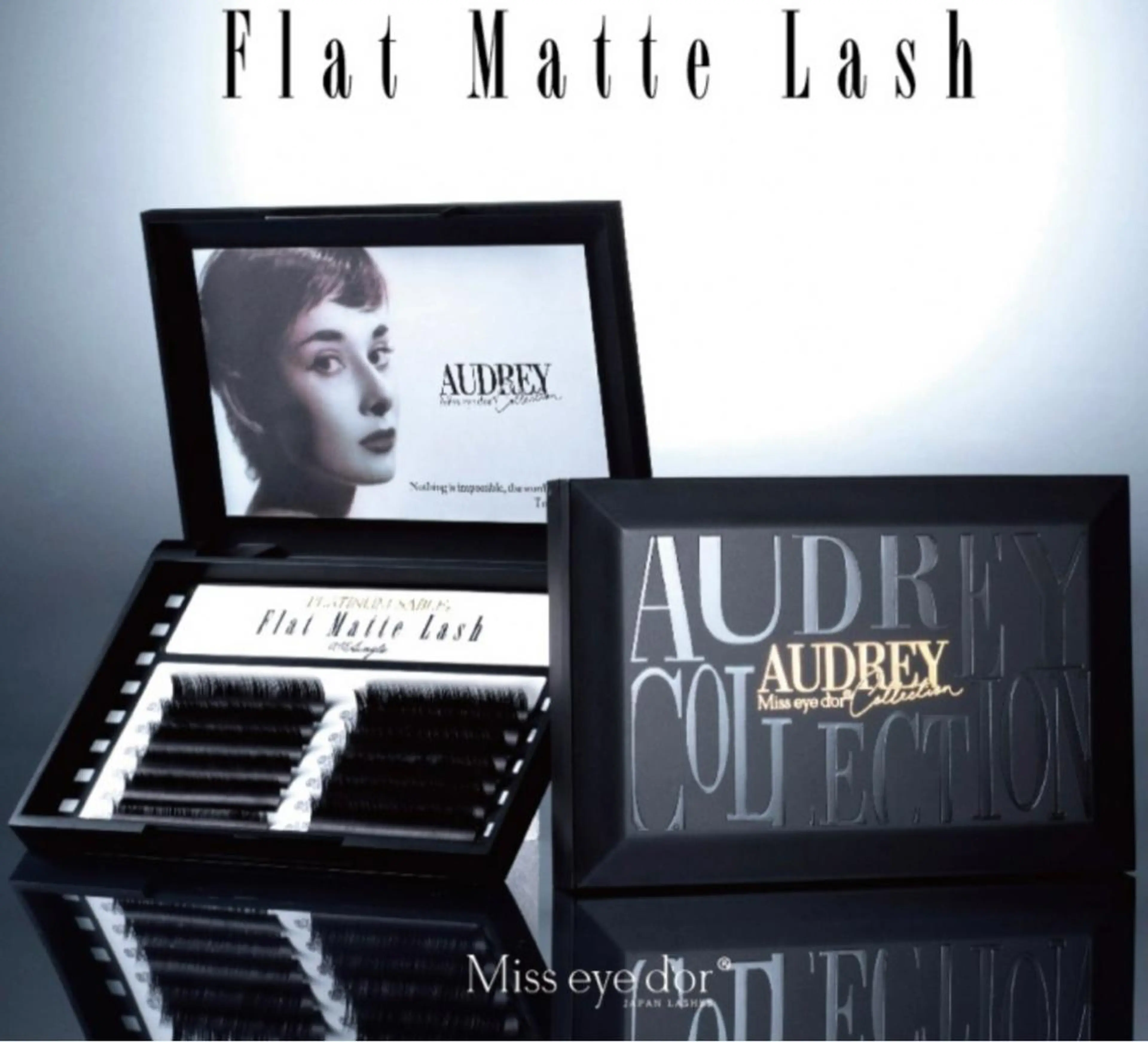 1番人気⭐︎オフ込！フラットマットラッシュ140本まで　＋1000円でブラウン可能※LEDオフ＋500円の写真