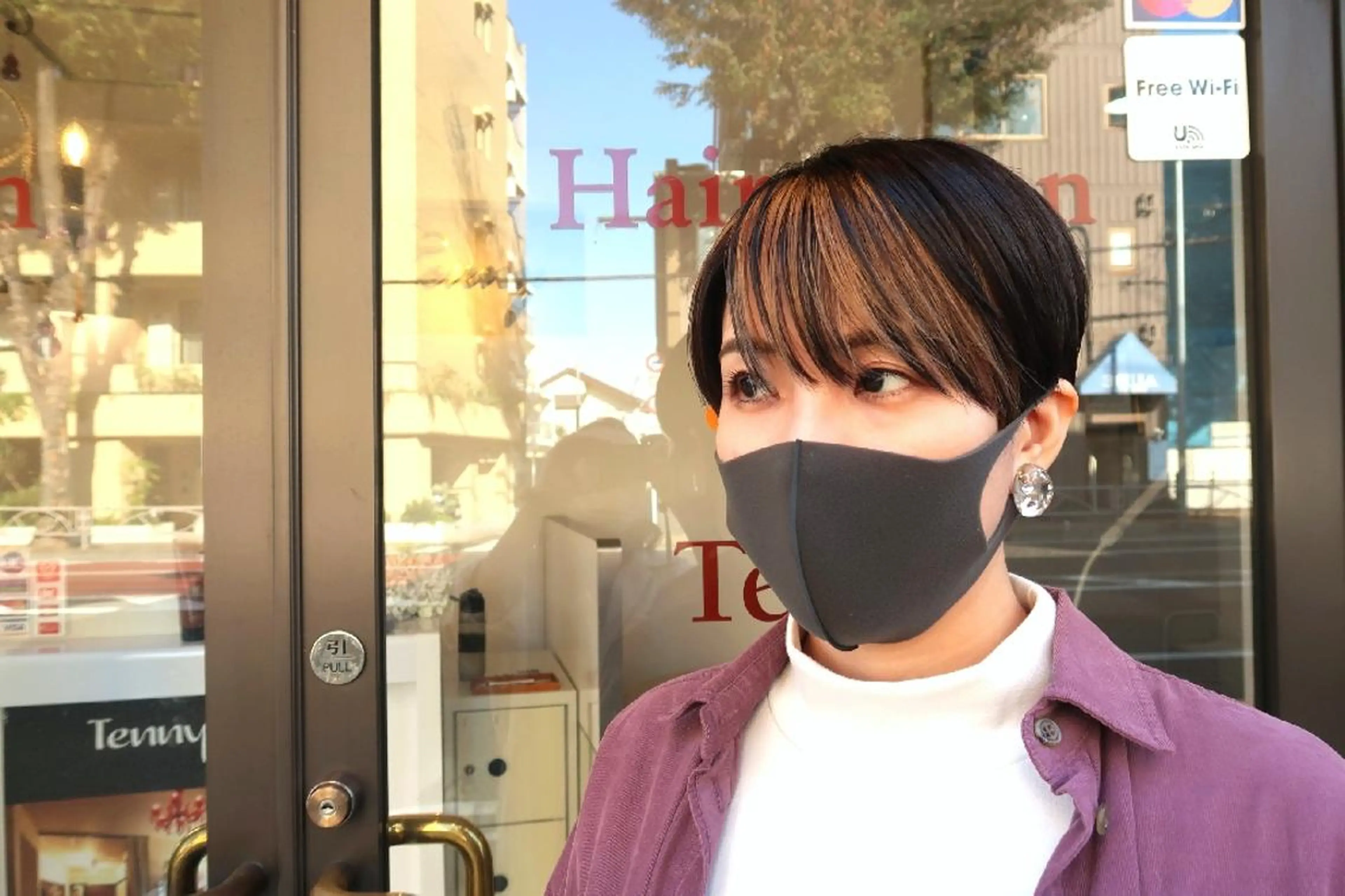 ショート カラー tenny調布 いしまつのヘアスタイル