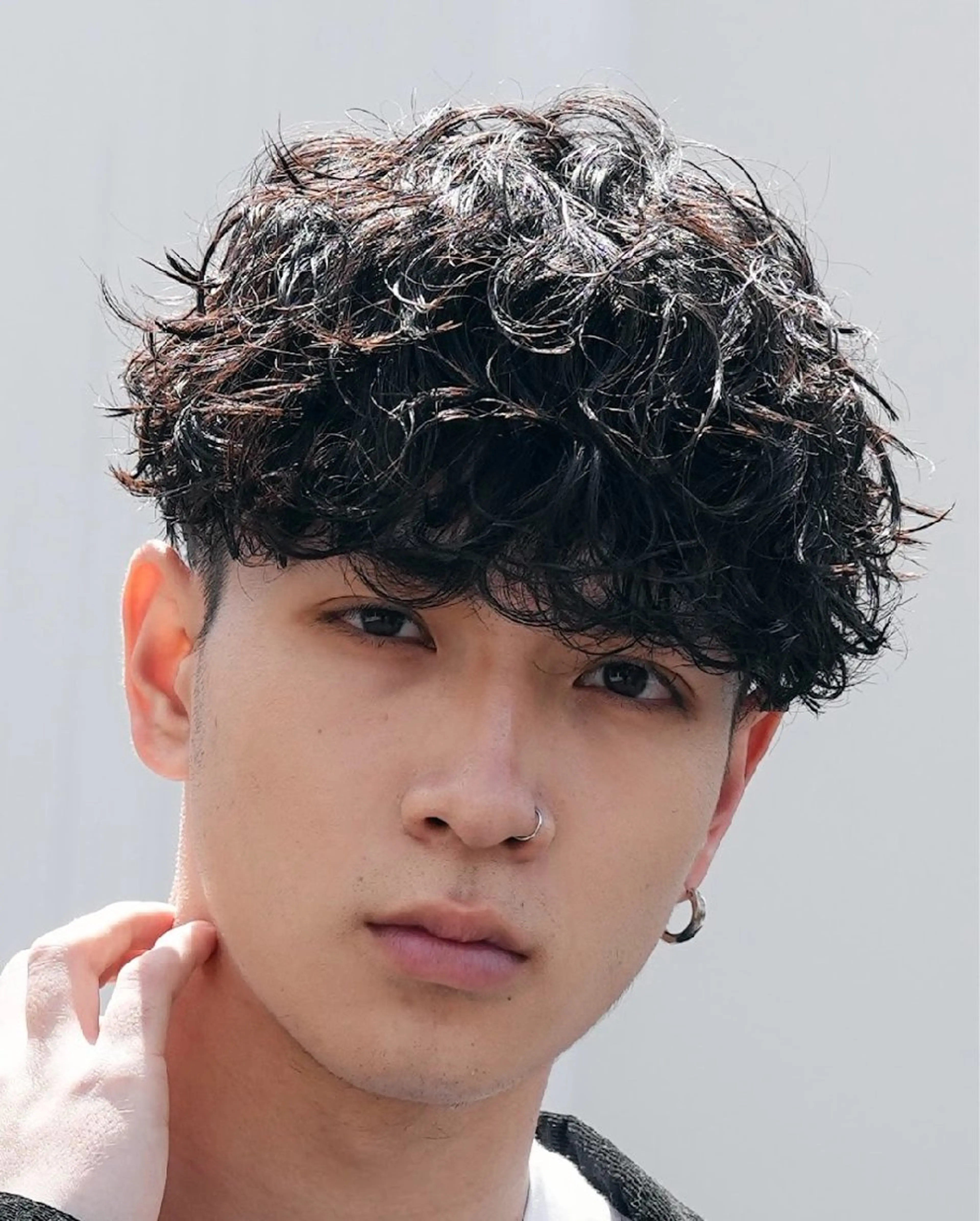 パーマ メンズ センターパート マッシュ メンズパーマ プードルパーマ メンズツイストパーマ カット パーマ 仙台フェザーパーマ/ fifth/遠藤楓雅のヘアスタイル