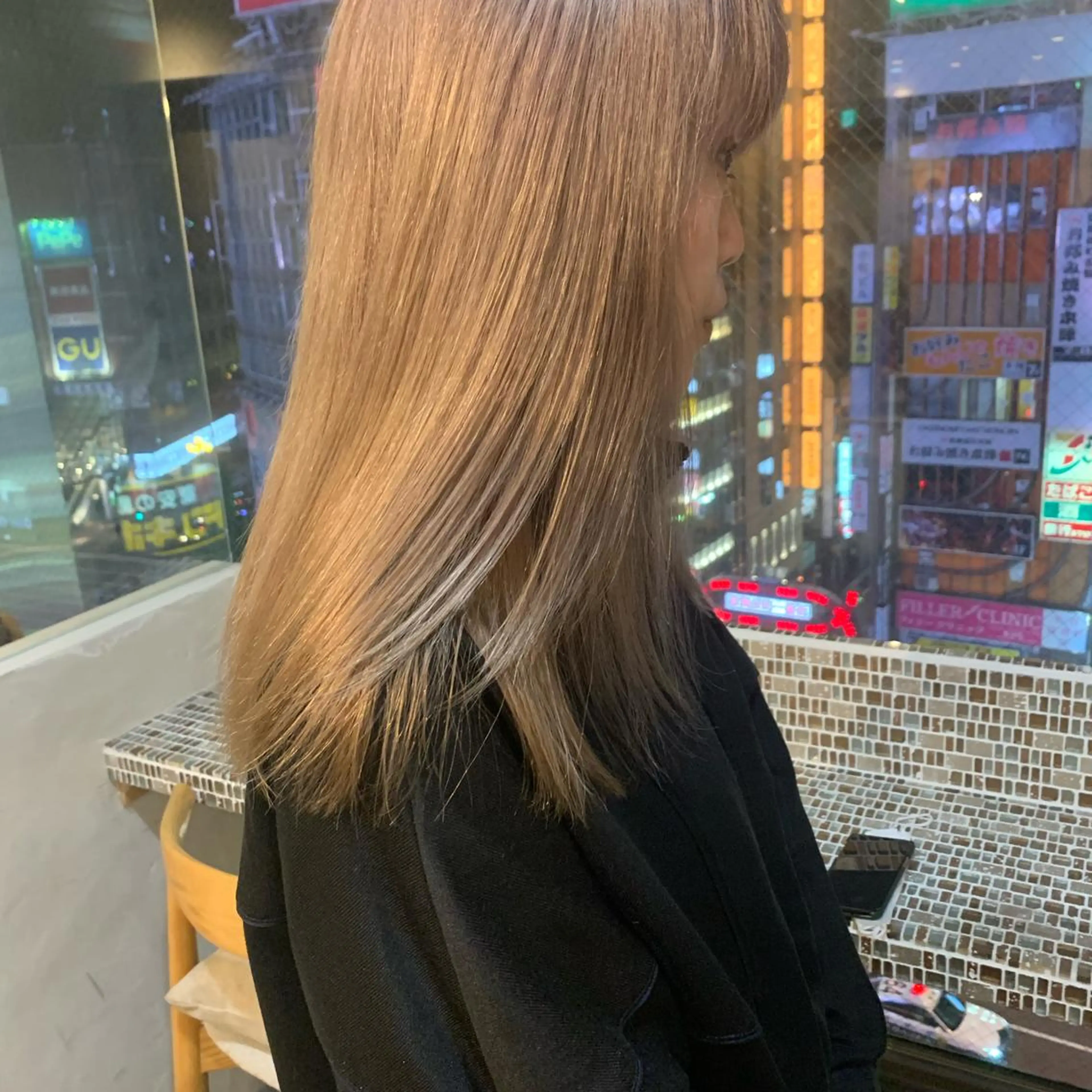 ミディアム 大月 優汰のヘアスタイル