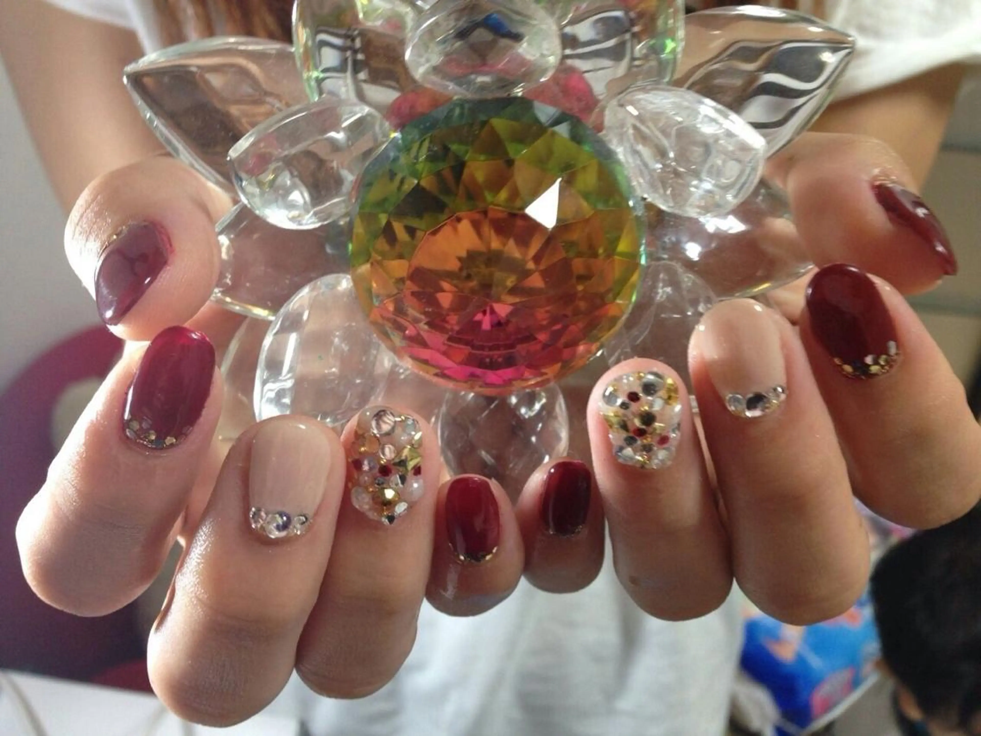 ショート ネイル ハンドネイル フットネイル ✴︎ Delightのネイルデザイン