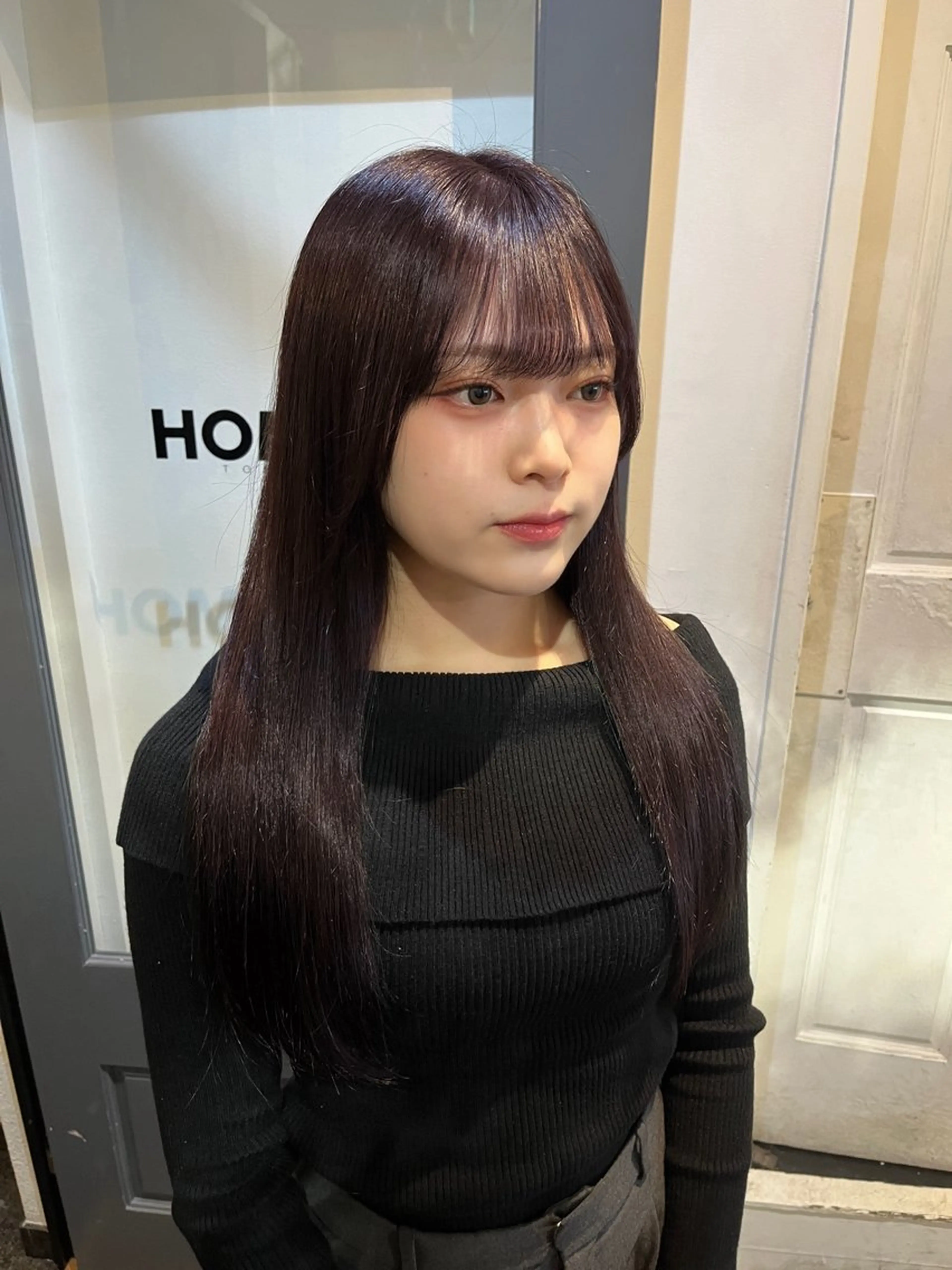 ロング カラー HOMIE TOKYO所属・sora / 渋谷 / ハイトーンのヘアスタイル