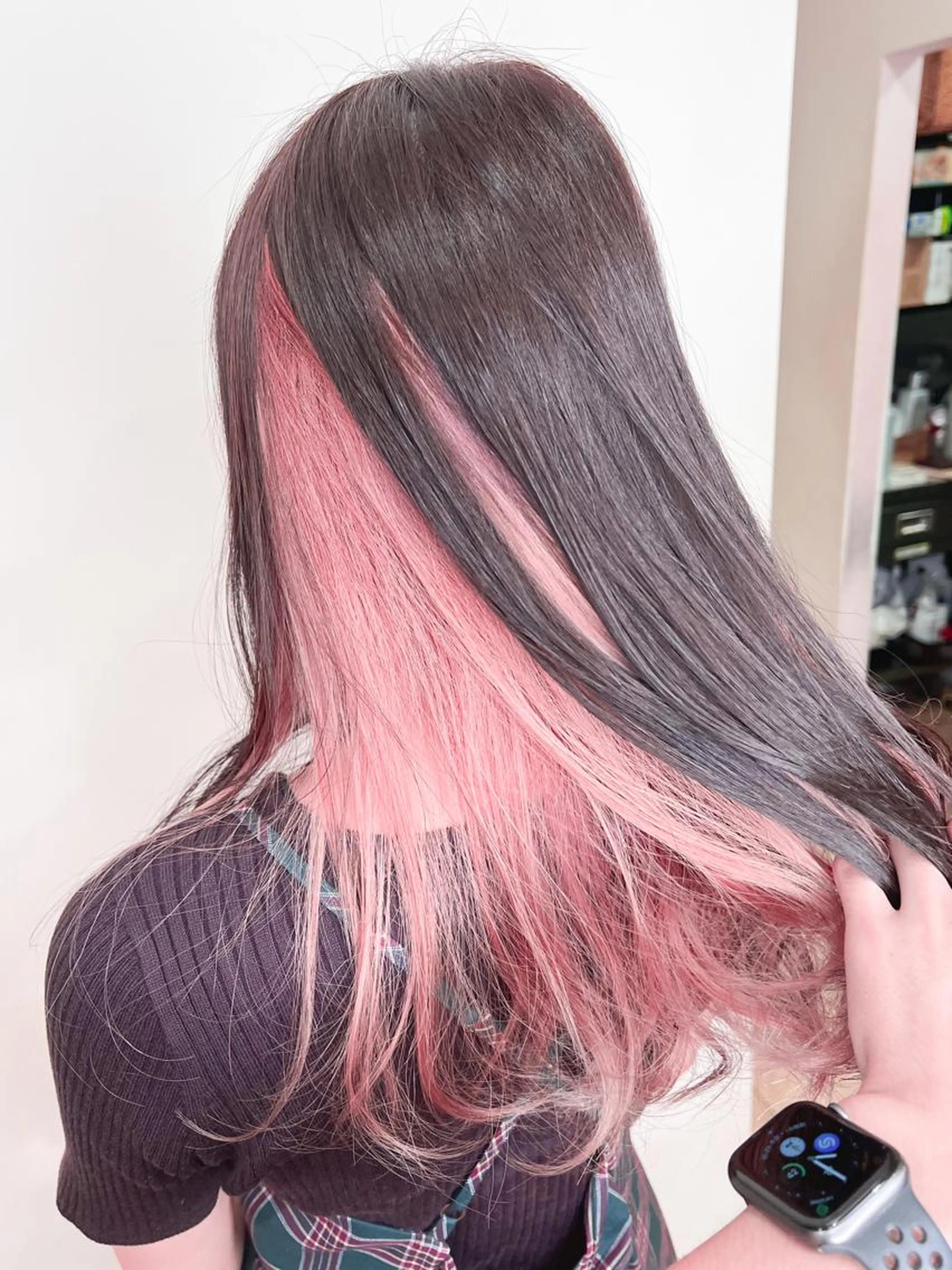 【ミニモ限定】☆人気No.2☆インナーカラー 内側ブリーチ+カラーの写真