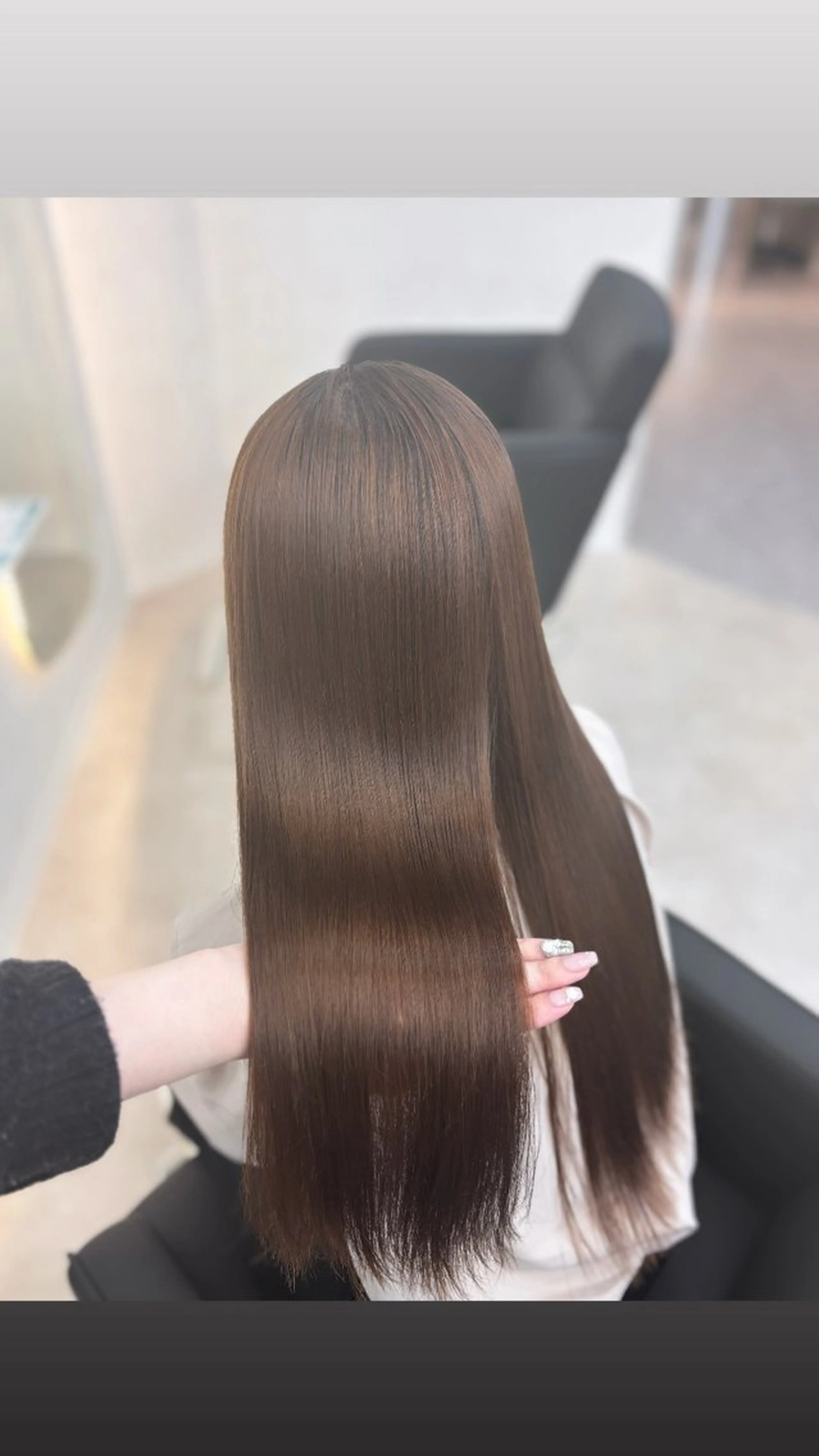 ロング カット 縮毛矯正 トリートメント 🍒みお🍒 大宮/艶髪/カットのヘアスタイル