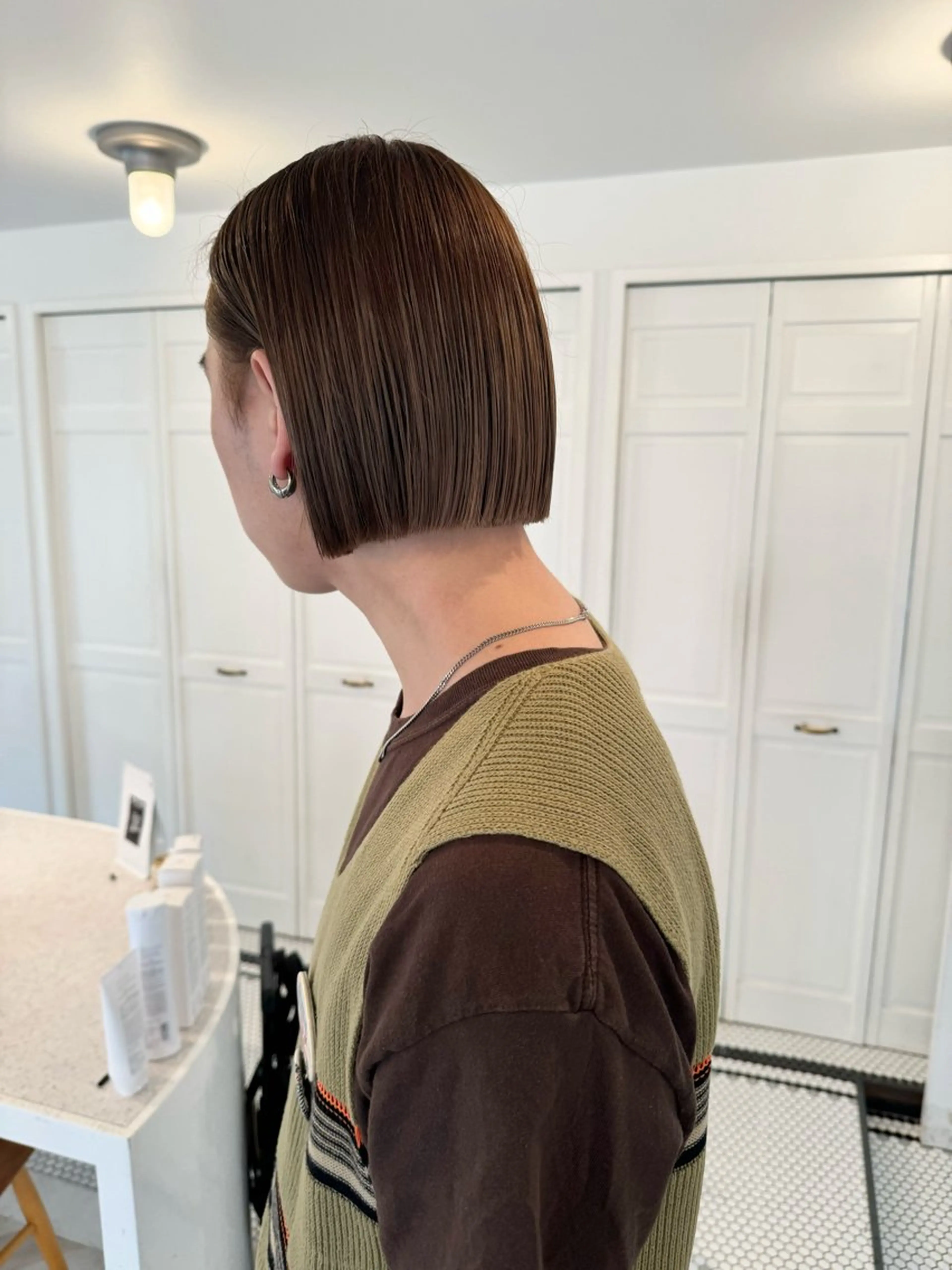 カラー カット ヘアカラー ブリーチカラー🎀 韓国風/寺門美優のヘアスタイル