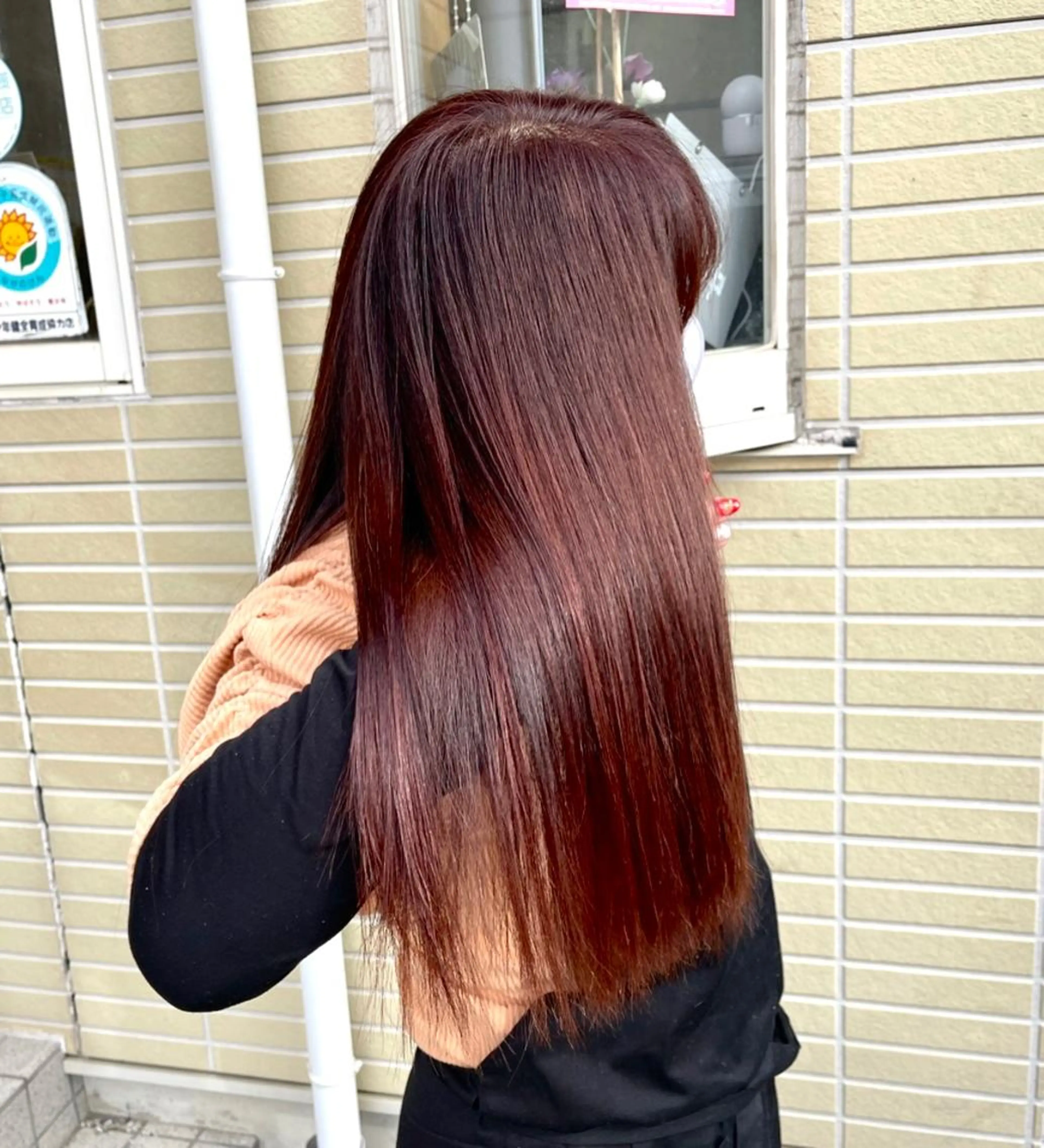 セミロング パーマ 編み込みエクステ セミロングパーマ エクステ 外国人風カラー ハイライト 髪質改善のプロ✨りな さんのその他イメージ