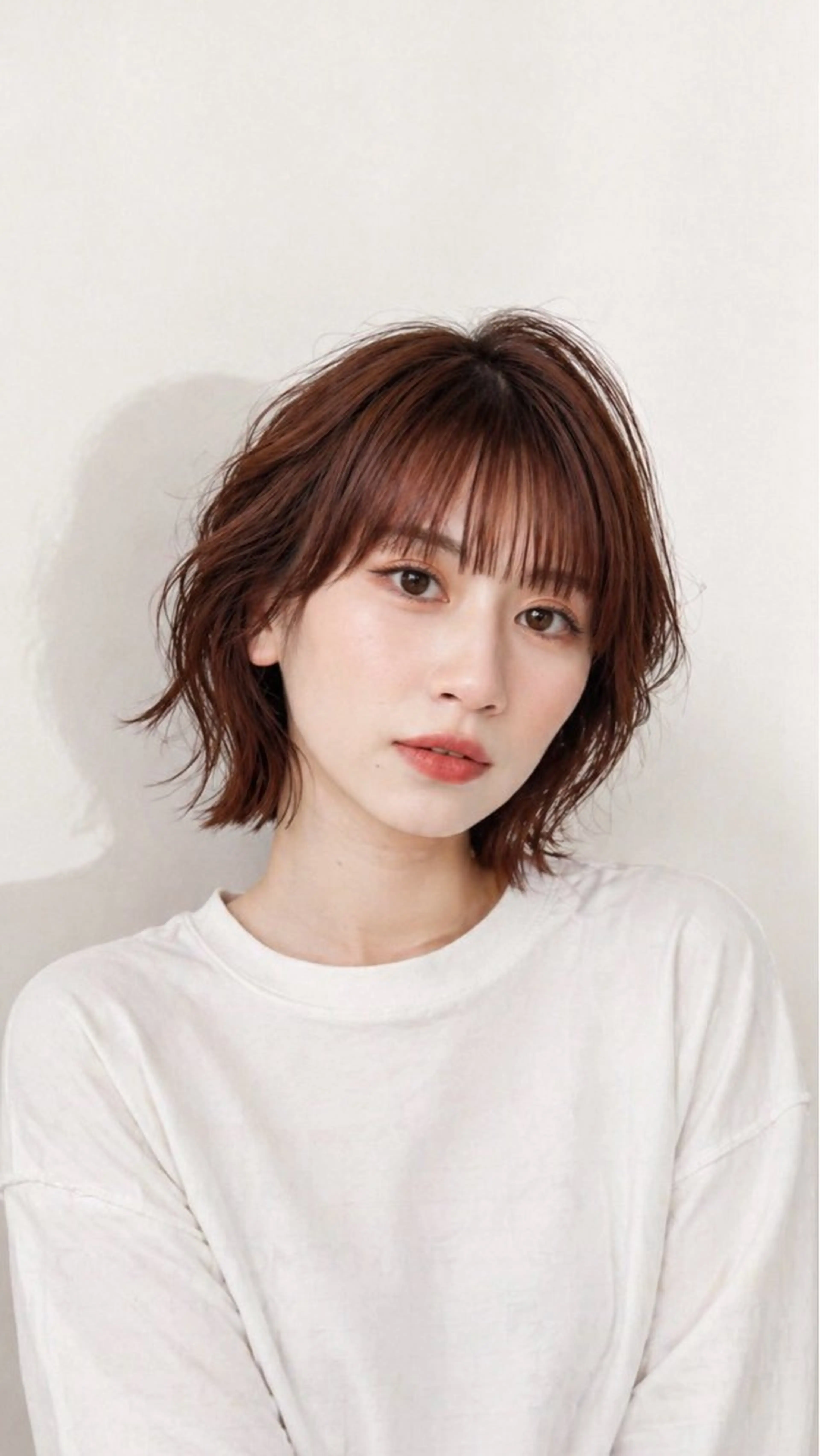 ショート カラー パーマ カット ヘアカラー KAKKY/ショート レイヤー/千種/池下のヘアスタイル