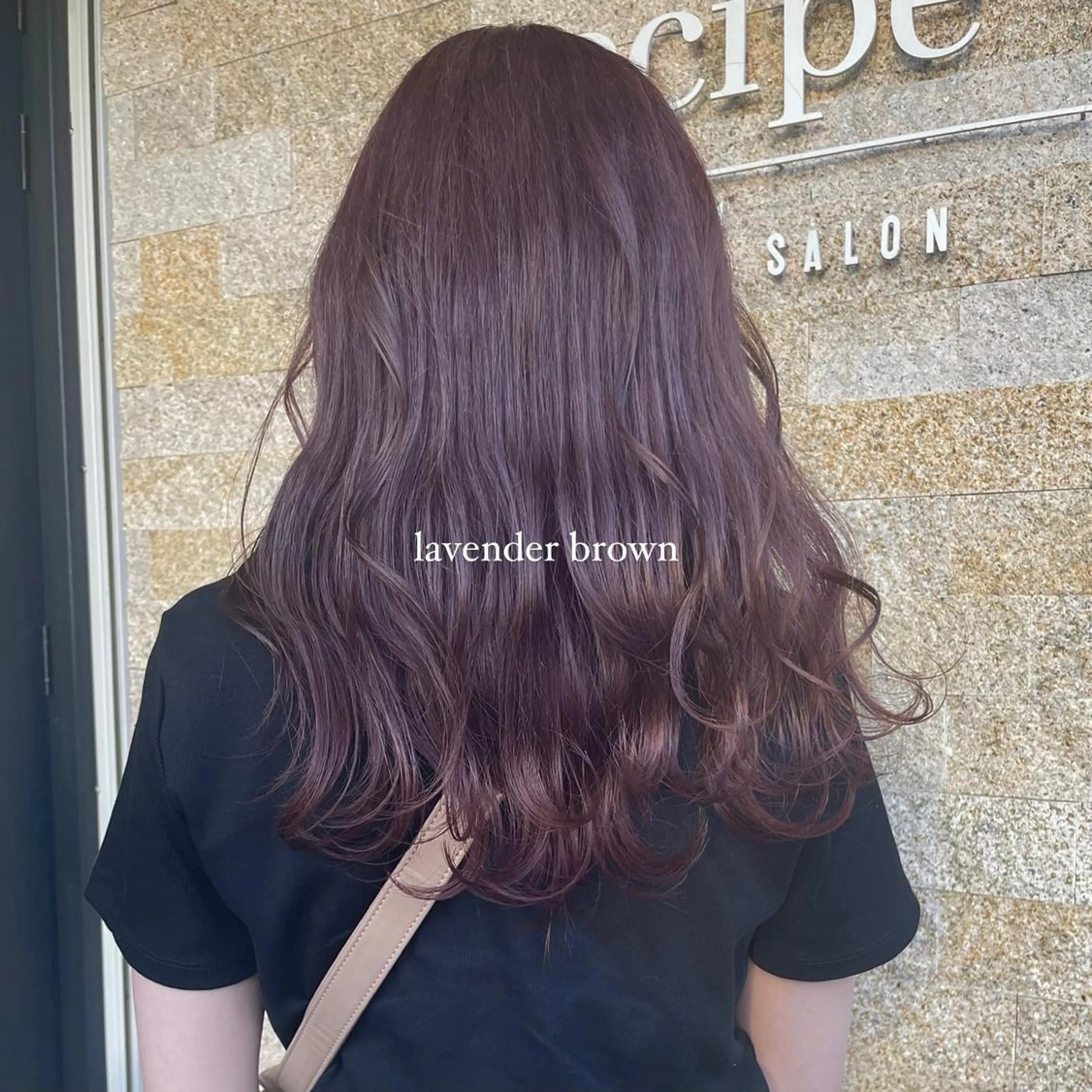 ロング カラー recipe 黒木 彩那のヘアスタイル