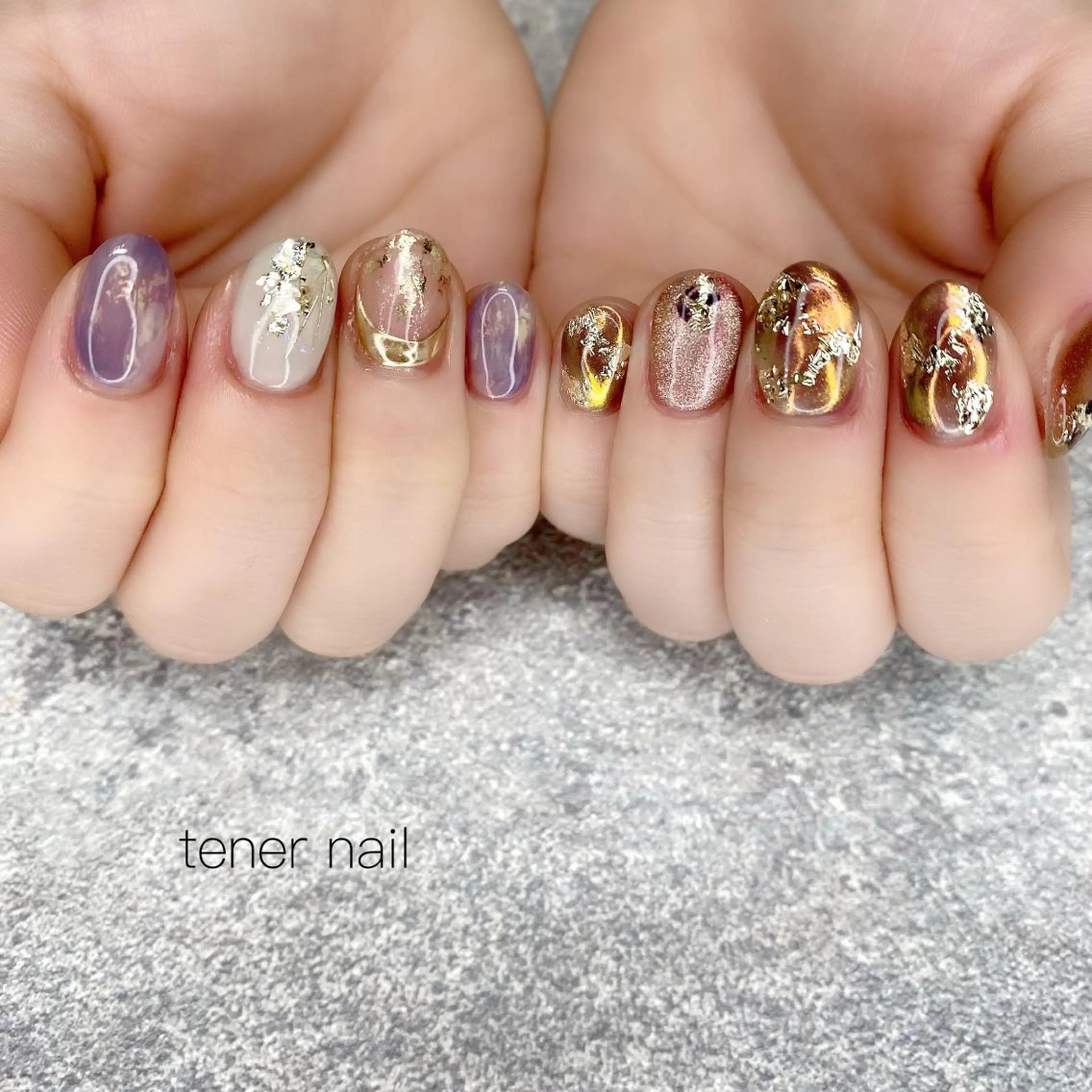 ネイル ニュアンスネイル テネルネイル tener nailのネイルデザイン