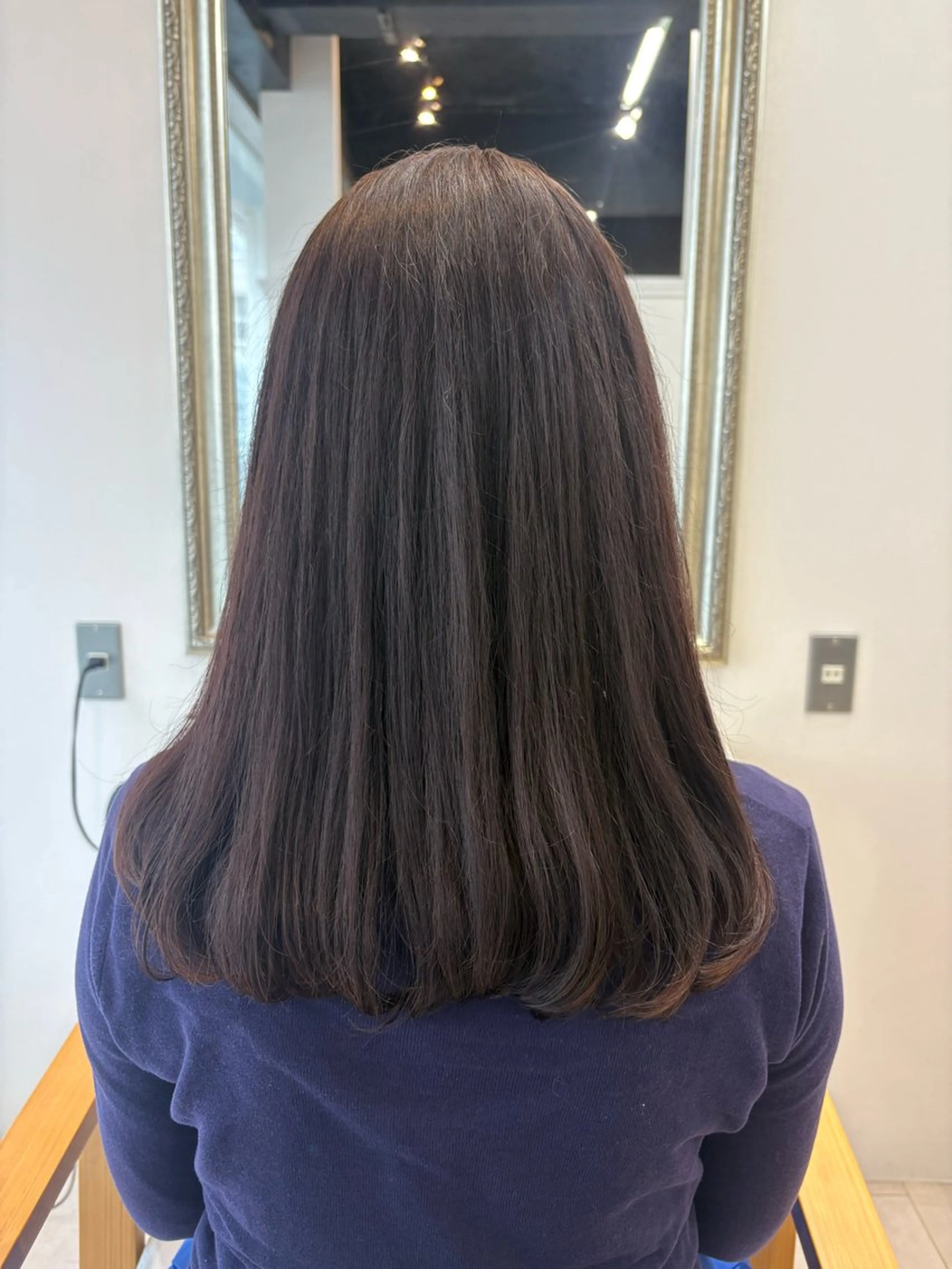 ロング カラー アベ ミスズのヘアスタイル