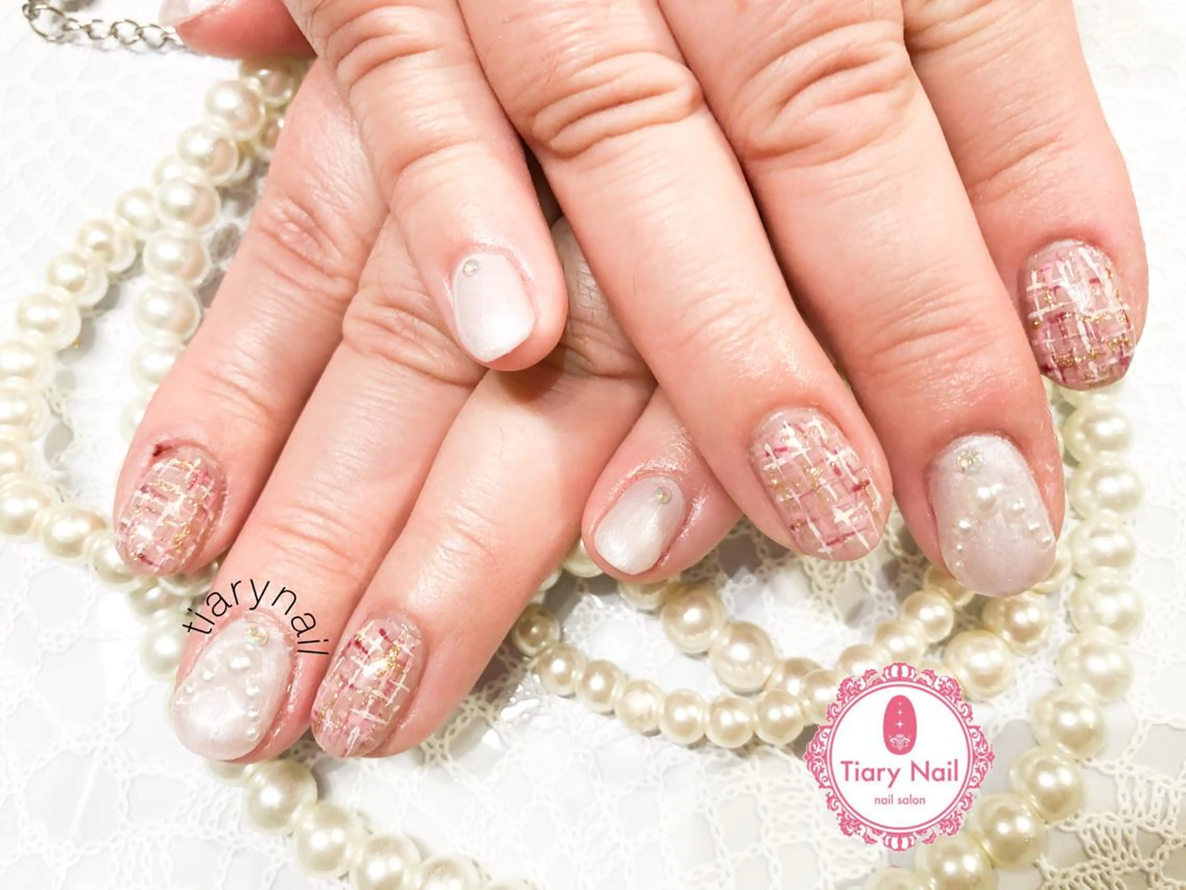 ネイル tiarynail K K🐼のネイルデザイン