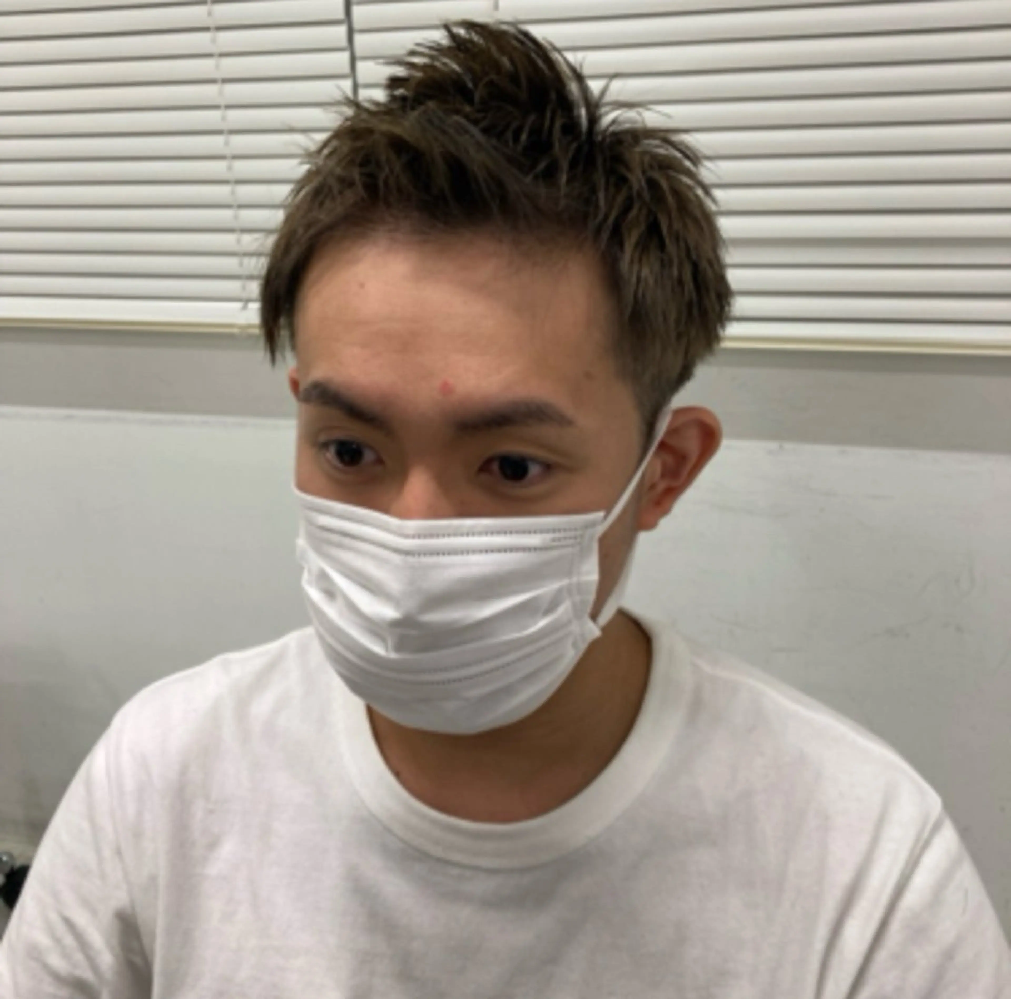 ショート カラー メンズ メンズハイライト /バレイヤージュ比嘉のヘアスタイル