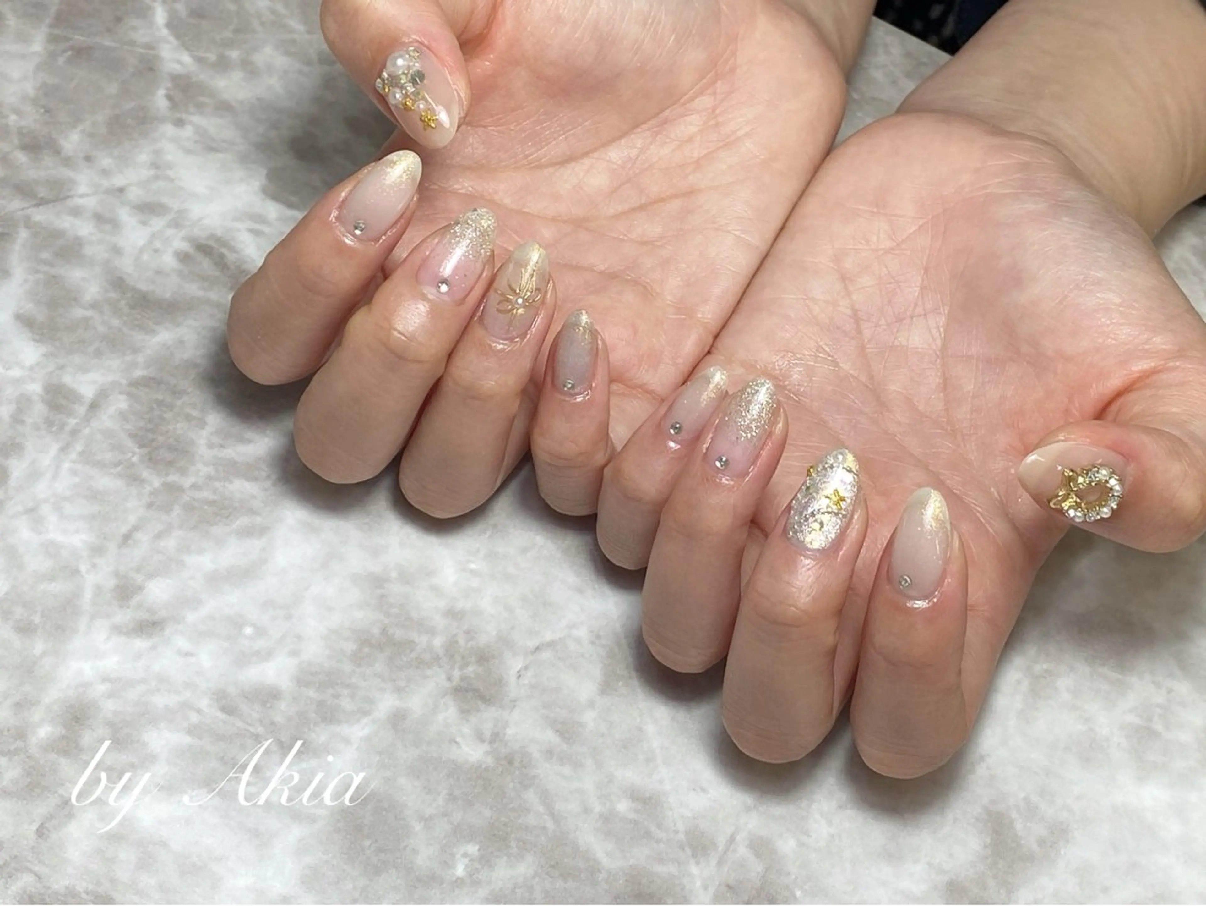 ネイル w wのネイルデザイン