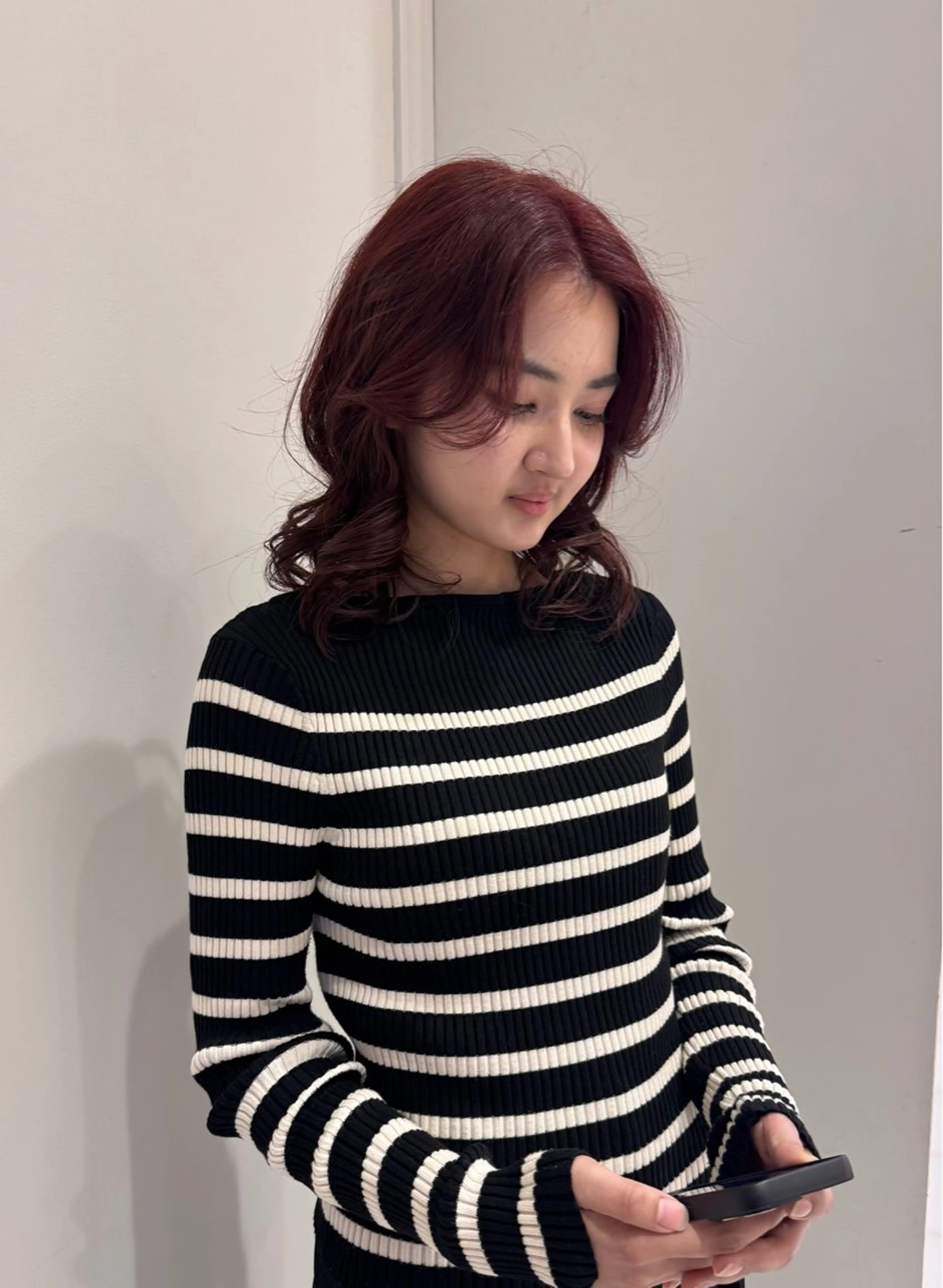 ミディアム ヘアカラー トリートメント 🦋ブリーチなしダブ ルカラー🌈MEGUのヘアスタイル