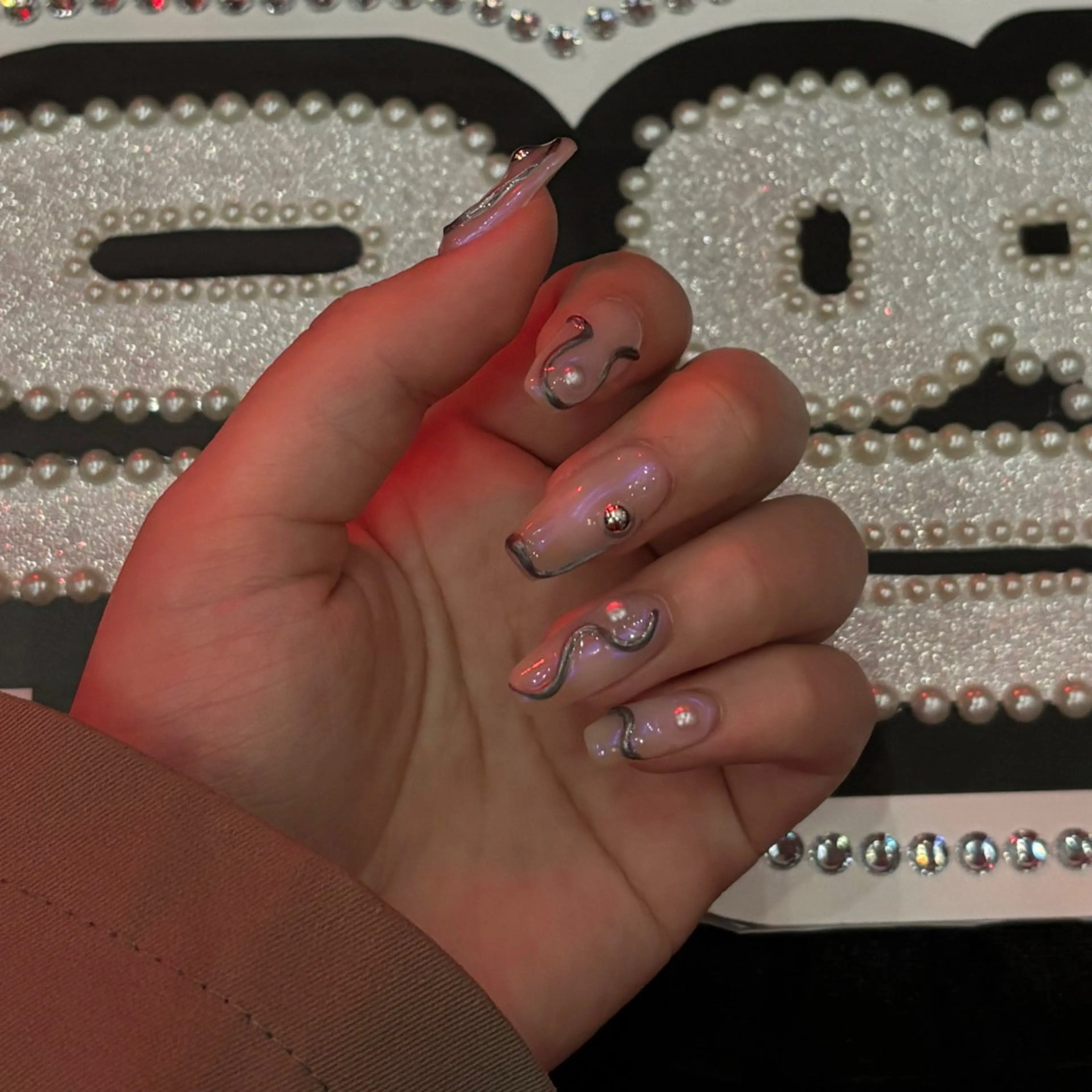 ネイル 黒島 朱夏のネイルデザイン