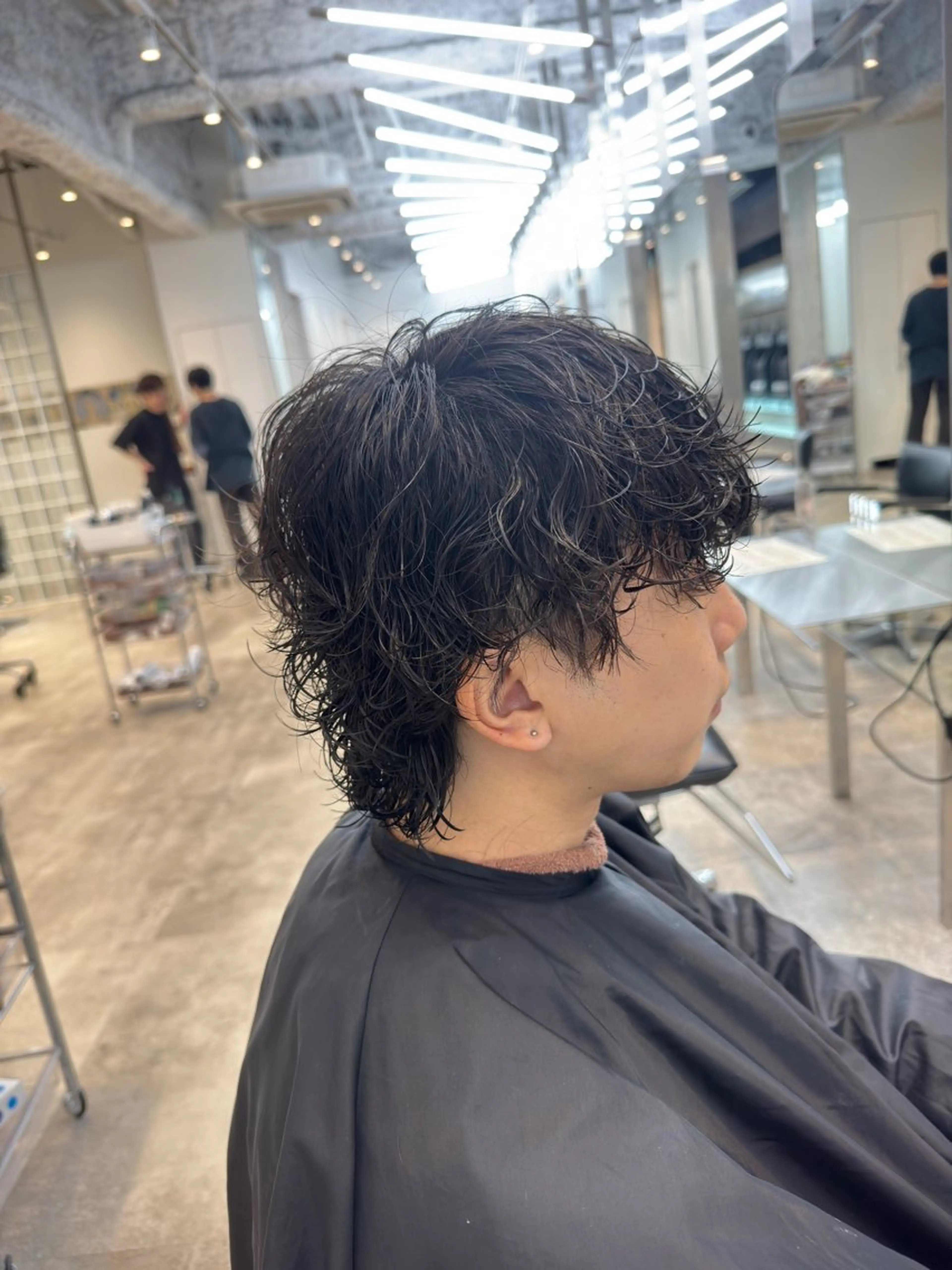 ショート パーマ カット パーマ fifth 児玉達哉 当日予約🙆のヘアスタイル