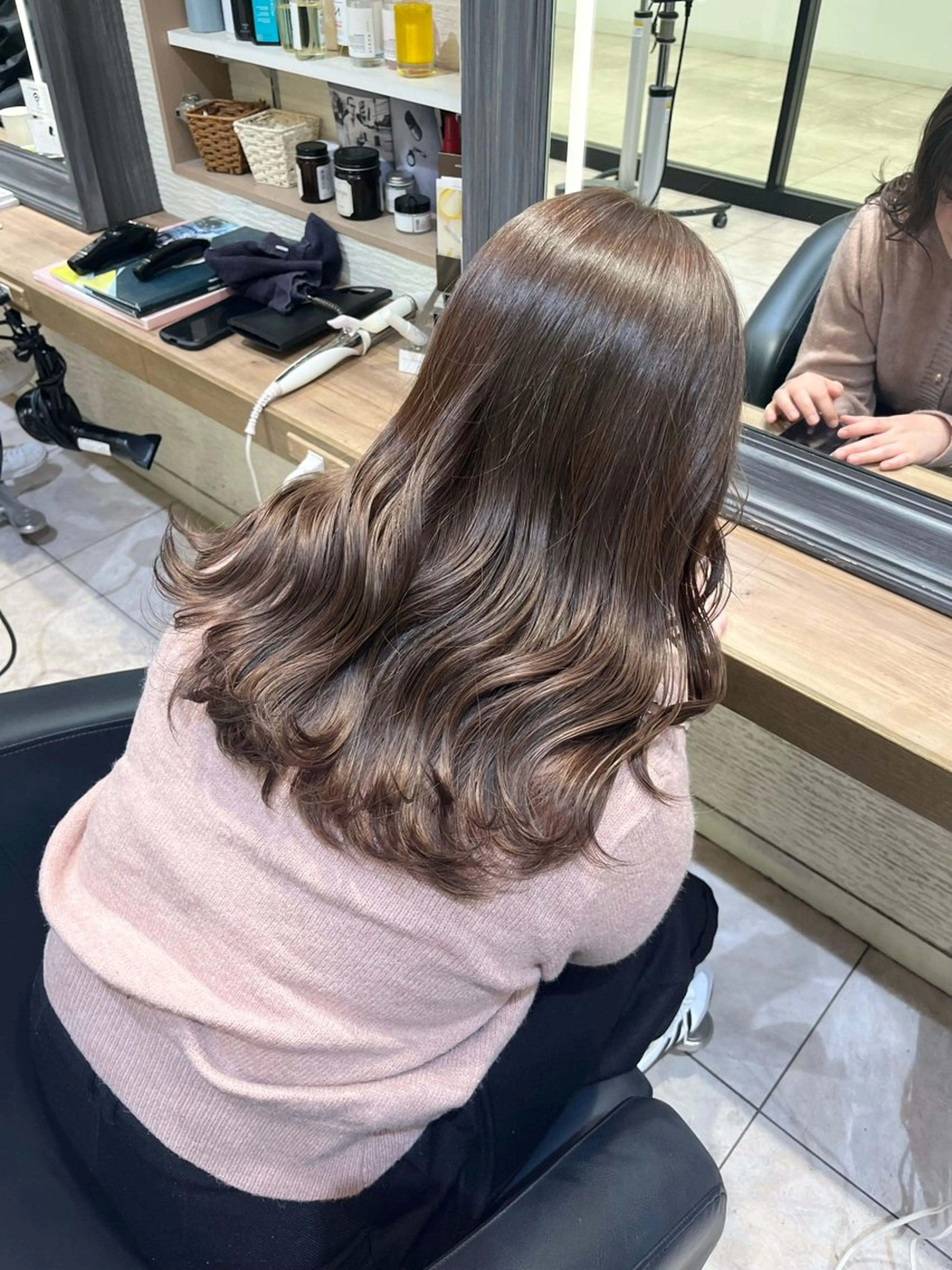 【💫ブリーチなしダブルカラー➕3stepトリートメント💫】の写真