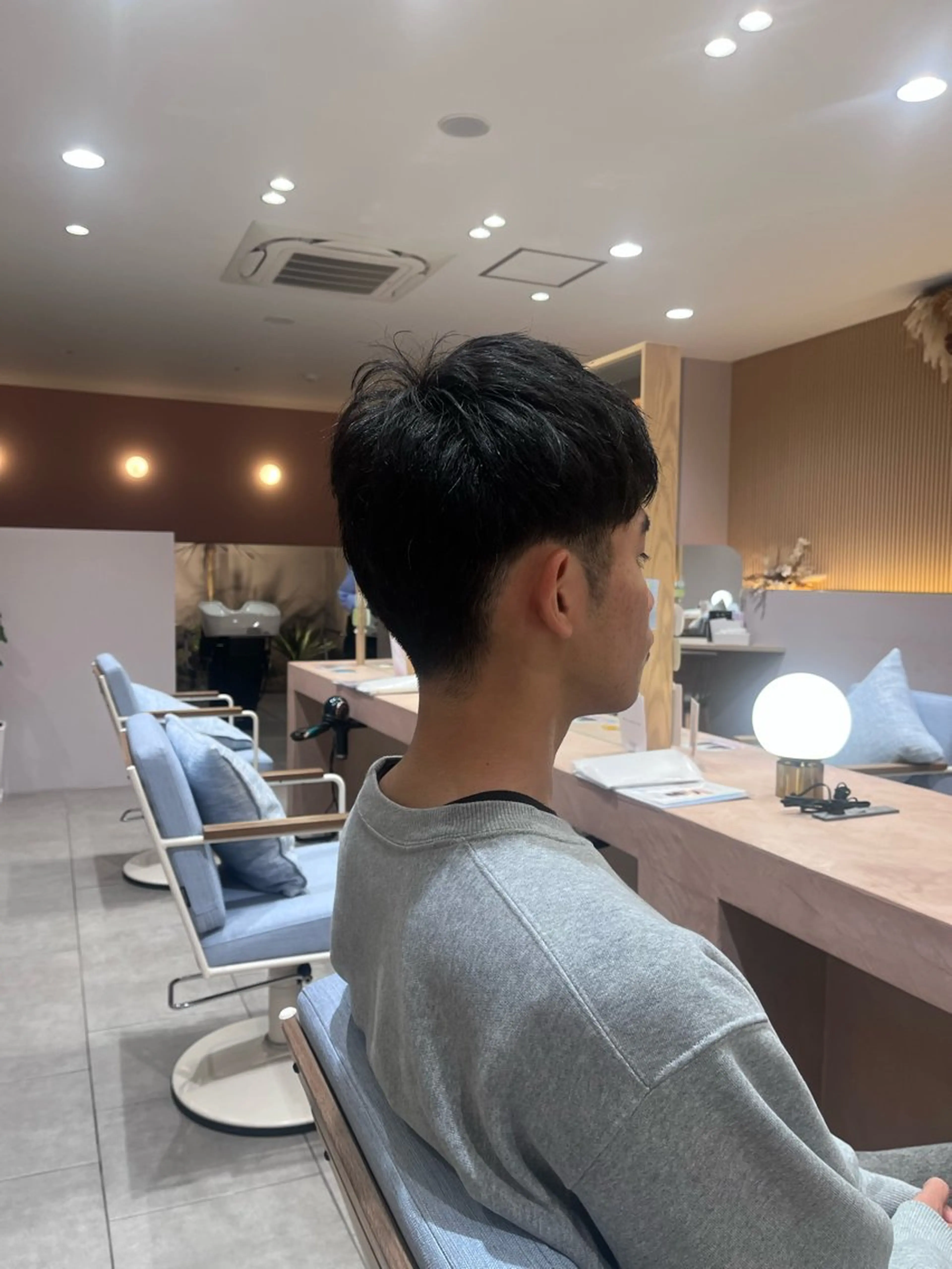 メンズ Rosierbleu 道正のヘアスタイル