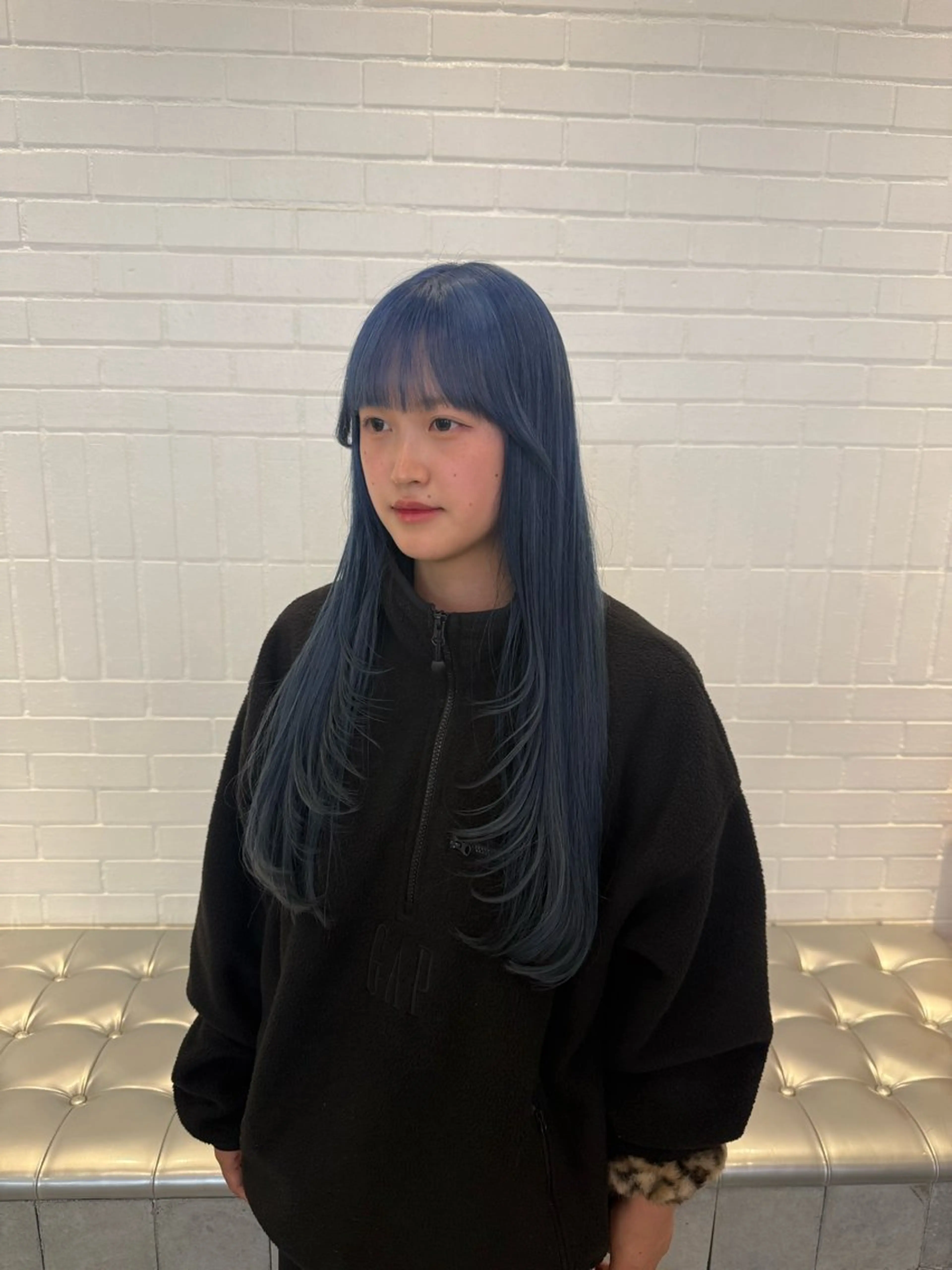 ロング カラー ヘアアレンジ 海外/ハイトーン🪽 ☯️ami☯️のヘアスタイル