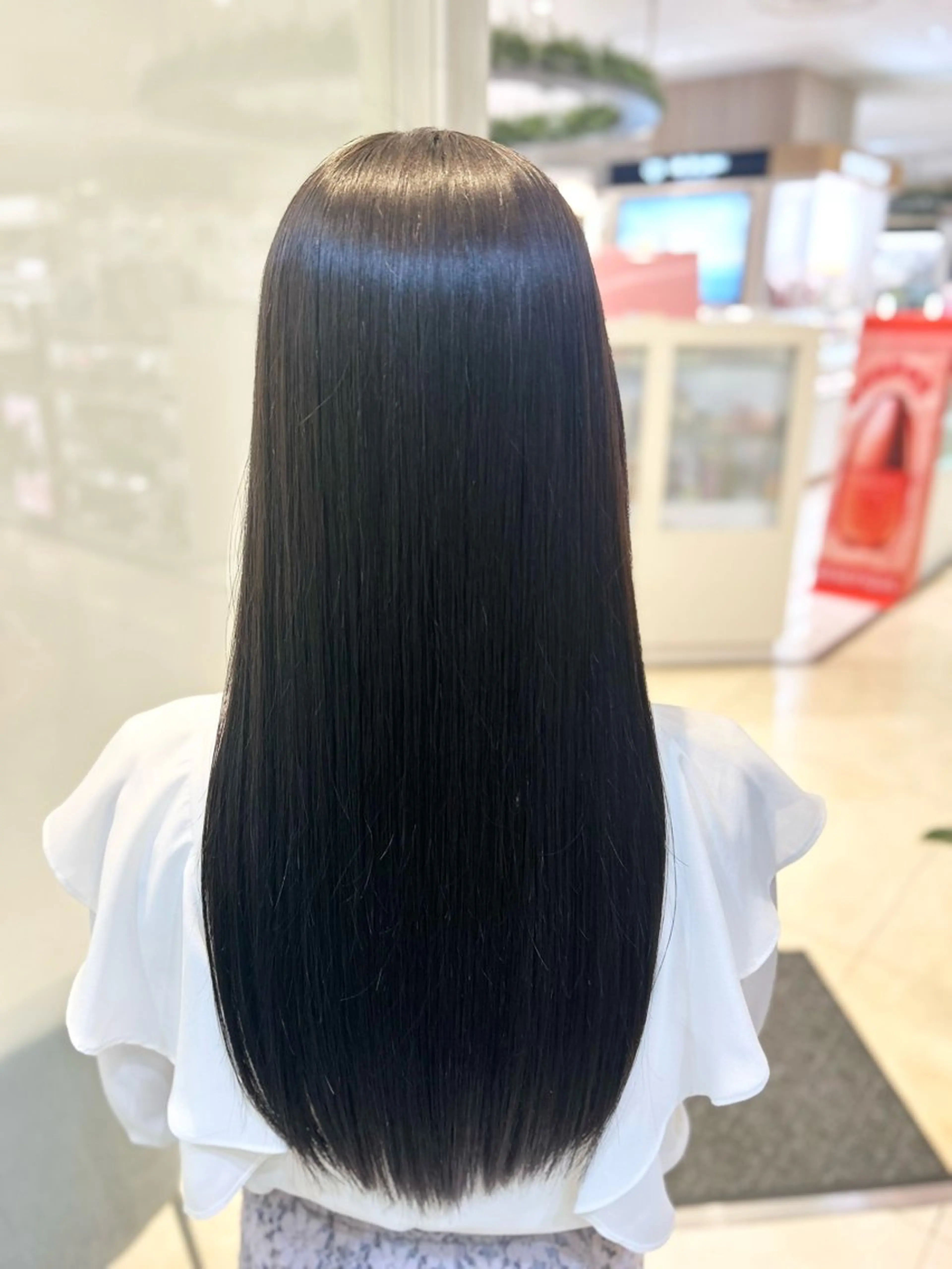 ロング カラー 縮毛矯正/髪質改善/ 艶髪ササキナツミのヘアスタイル