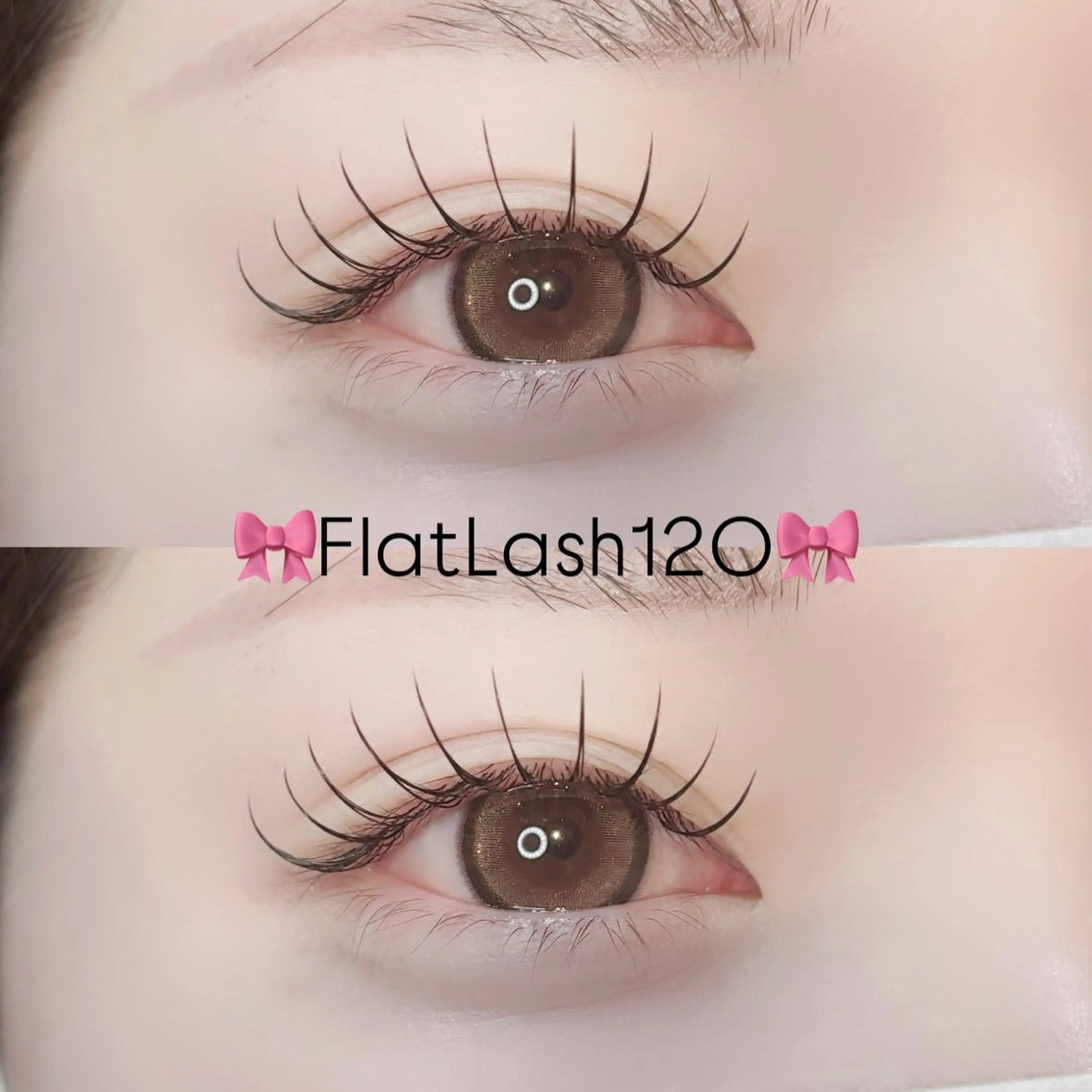 【🩰🤍フラットラッシュ100本🫖🎀】LED変更可◎の写真