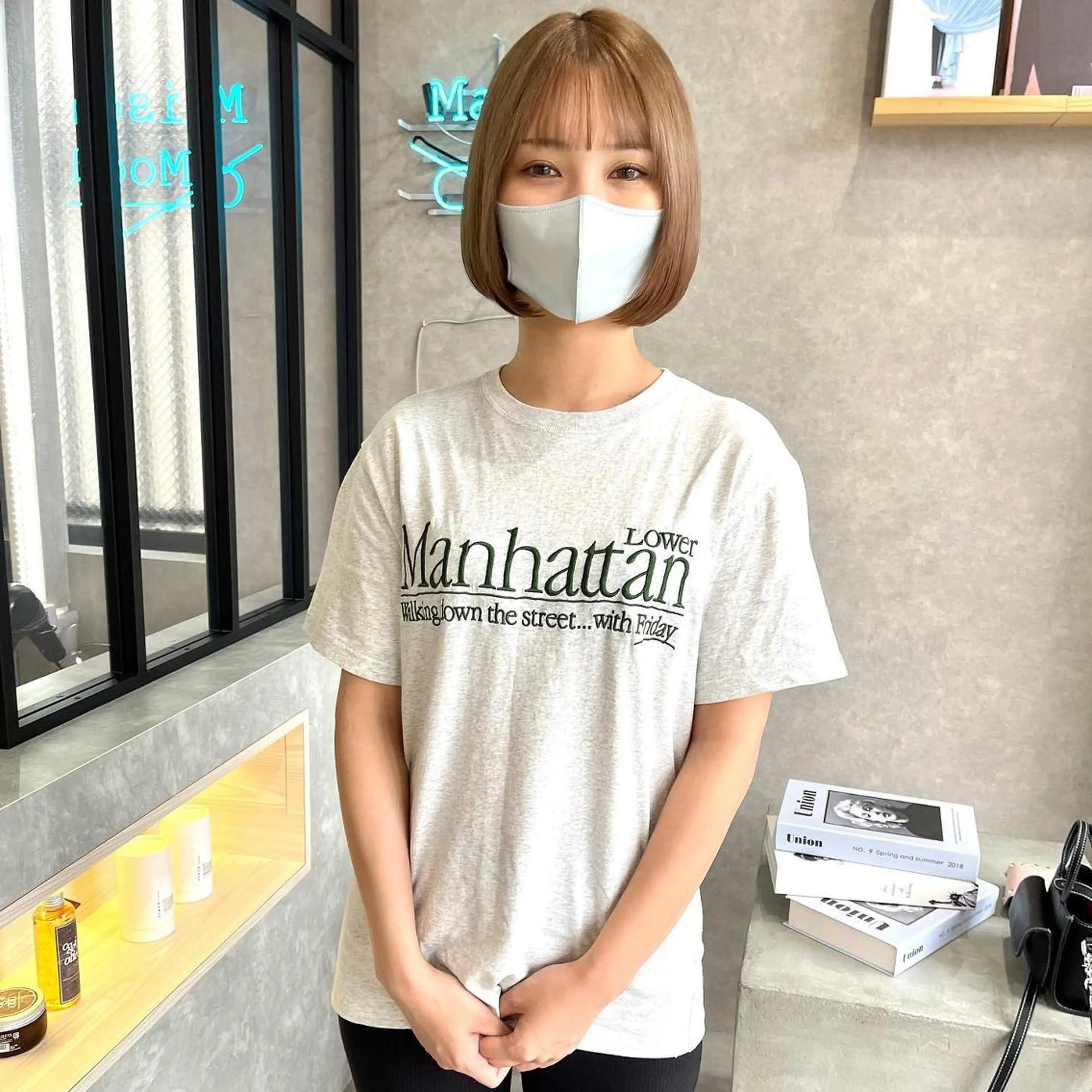 ショート ショートヘア 河原 亮のヘアスタイル