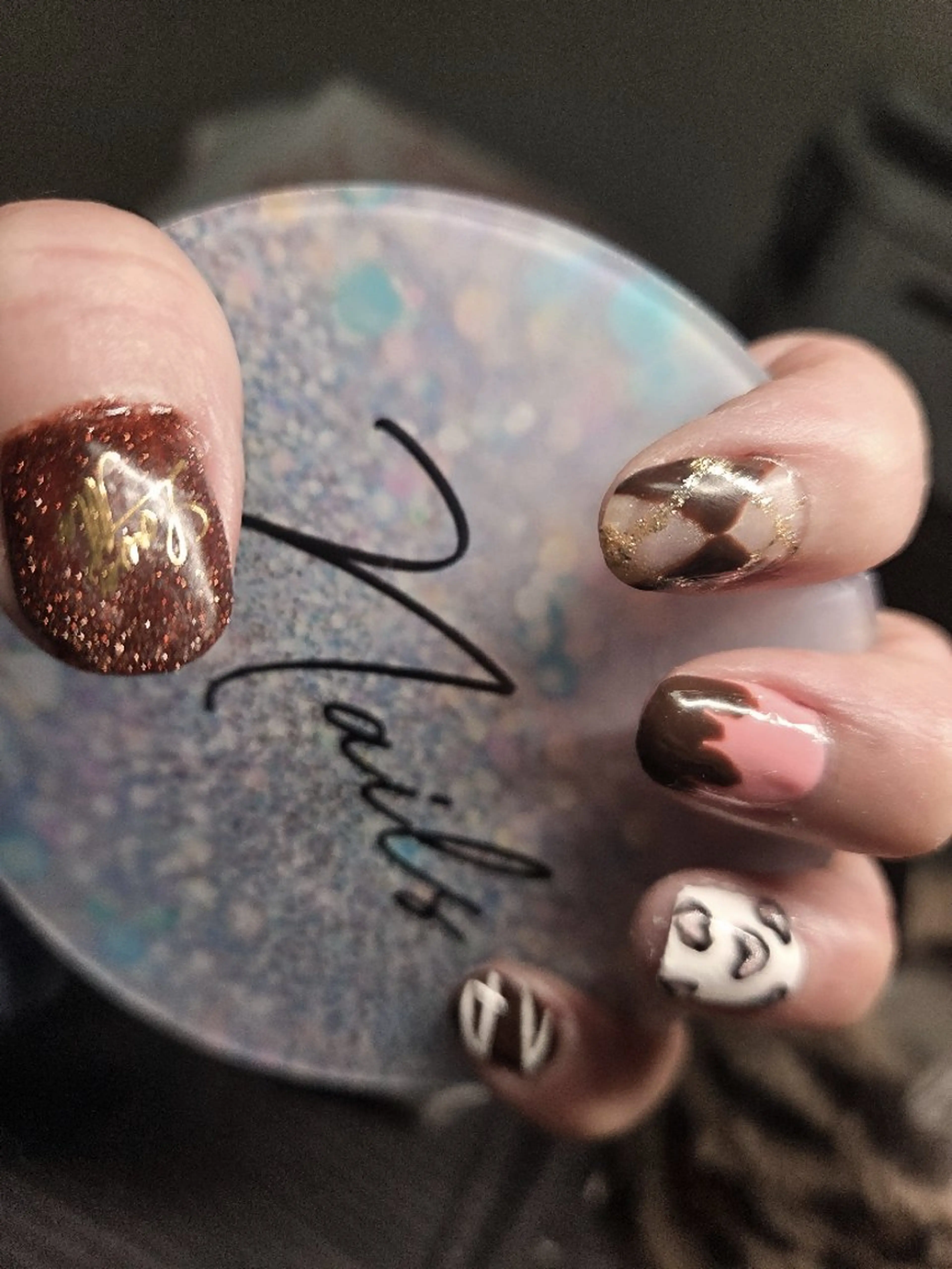 ネイル バレンタイン nailsaron kohiroのネイルデザイン