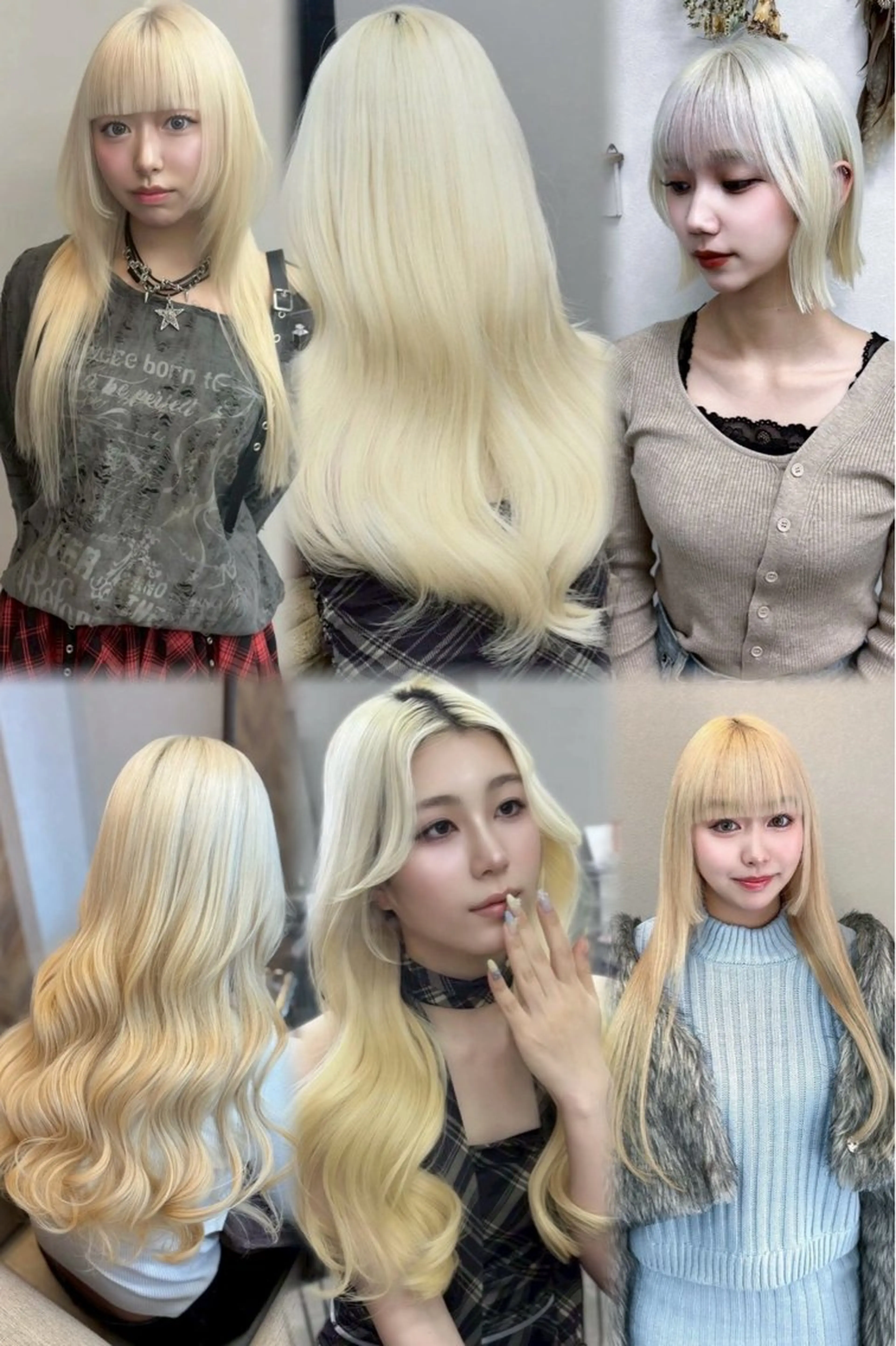 カラー 一宮 淚のヘアスタイル