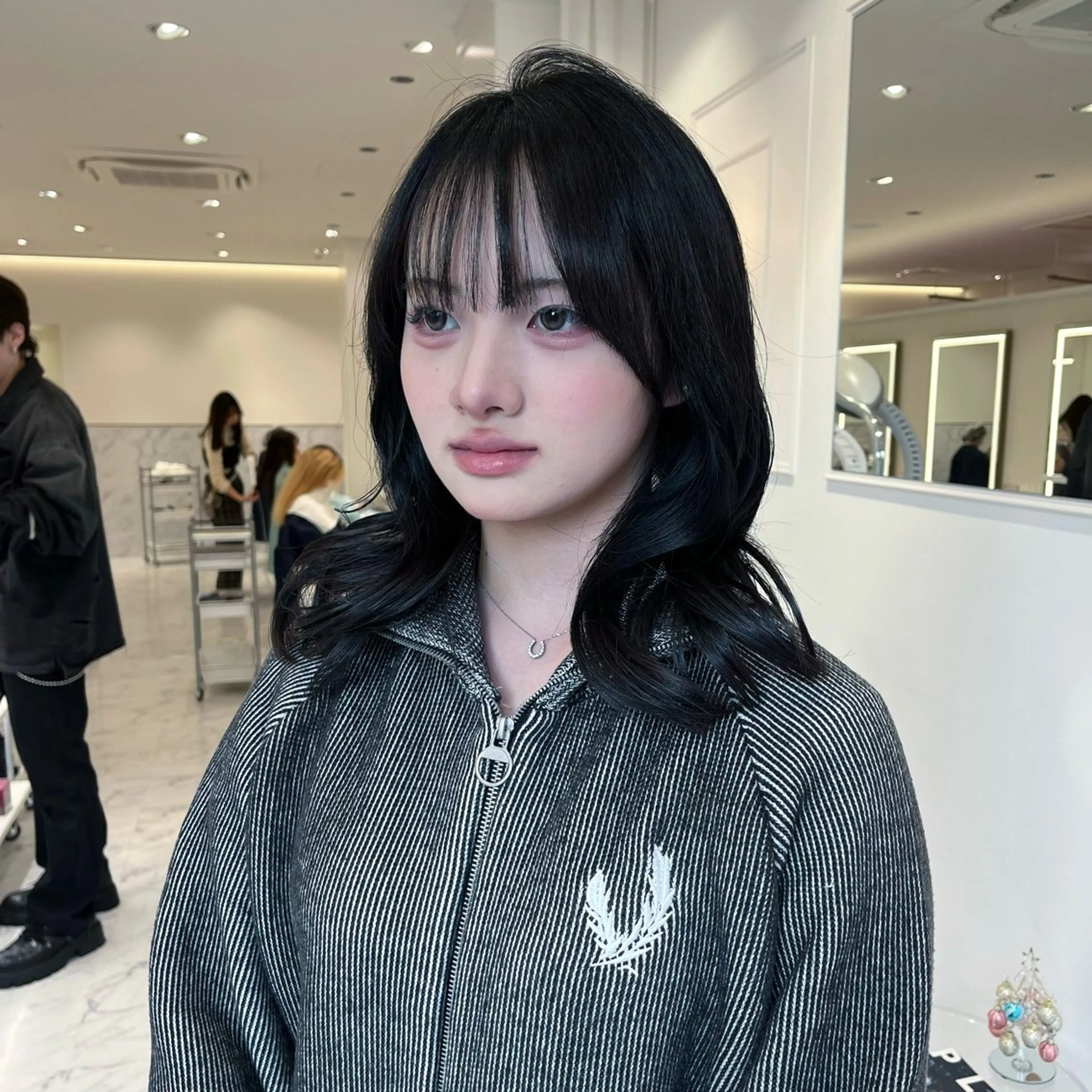 ミディアム カット ヘアカラー ParveMix /石田 佳澄🩶のヘアスタイル