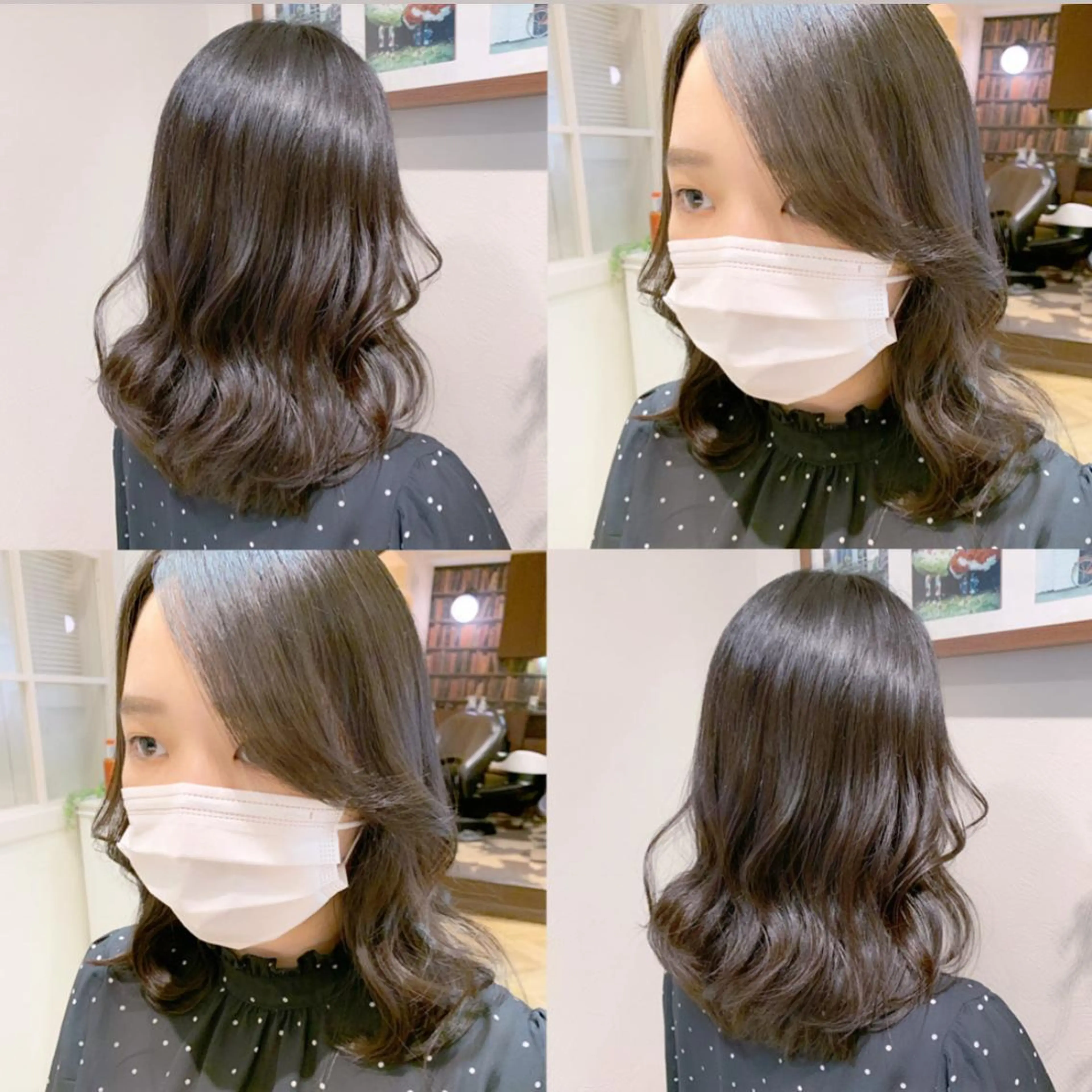 セミロング 💖レイヤー×美髪 💖momoのヘアスタイル