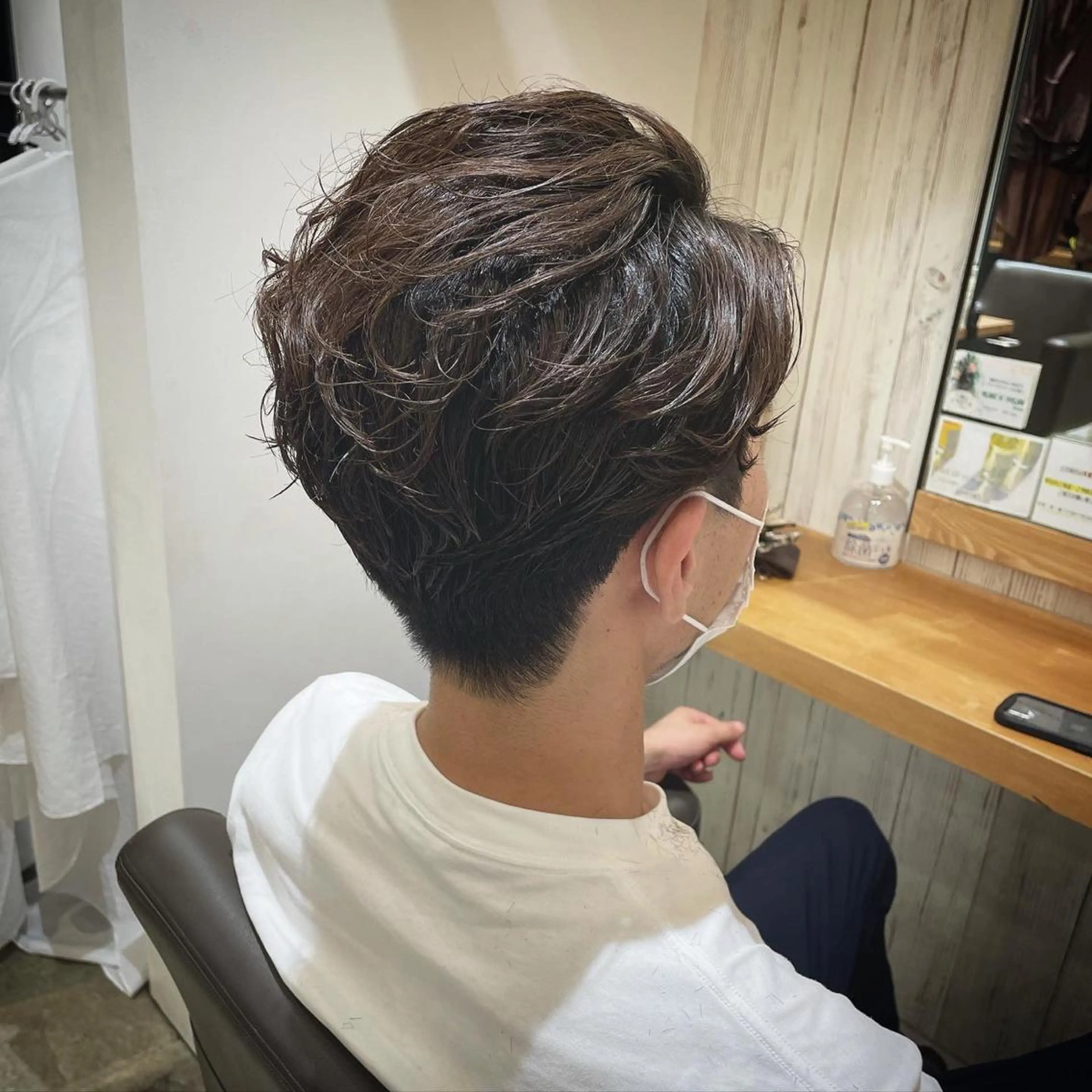 メンズ ツーブロック カット 高木 櫻のヘアスタイル