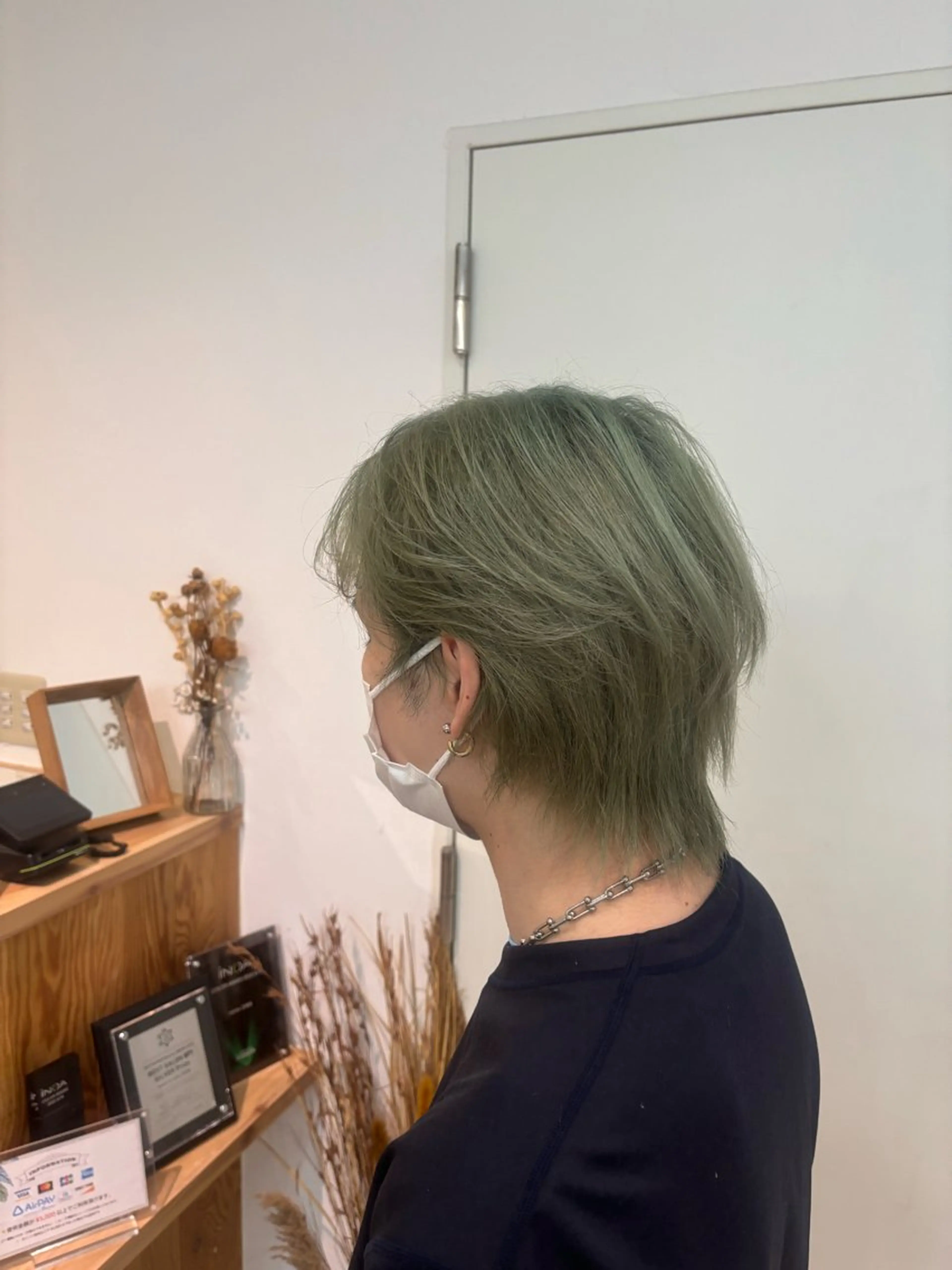 カラー メンズ メンズブリーチ ブリーチ 室谷 ゆりあのヘアスタイル