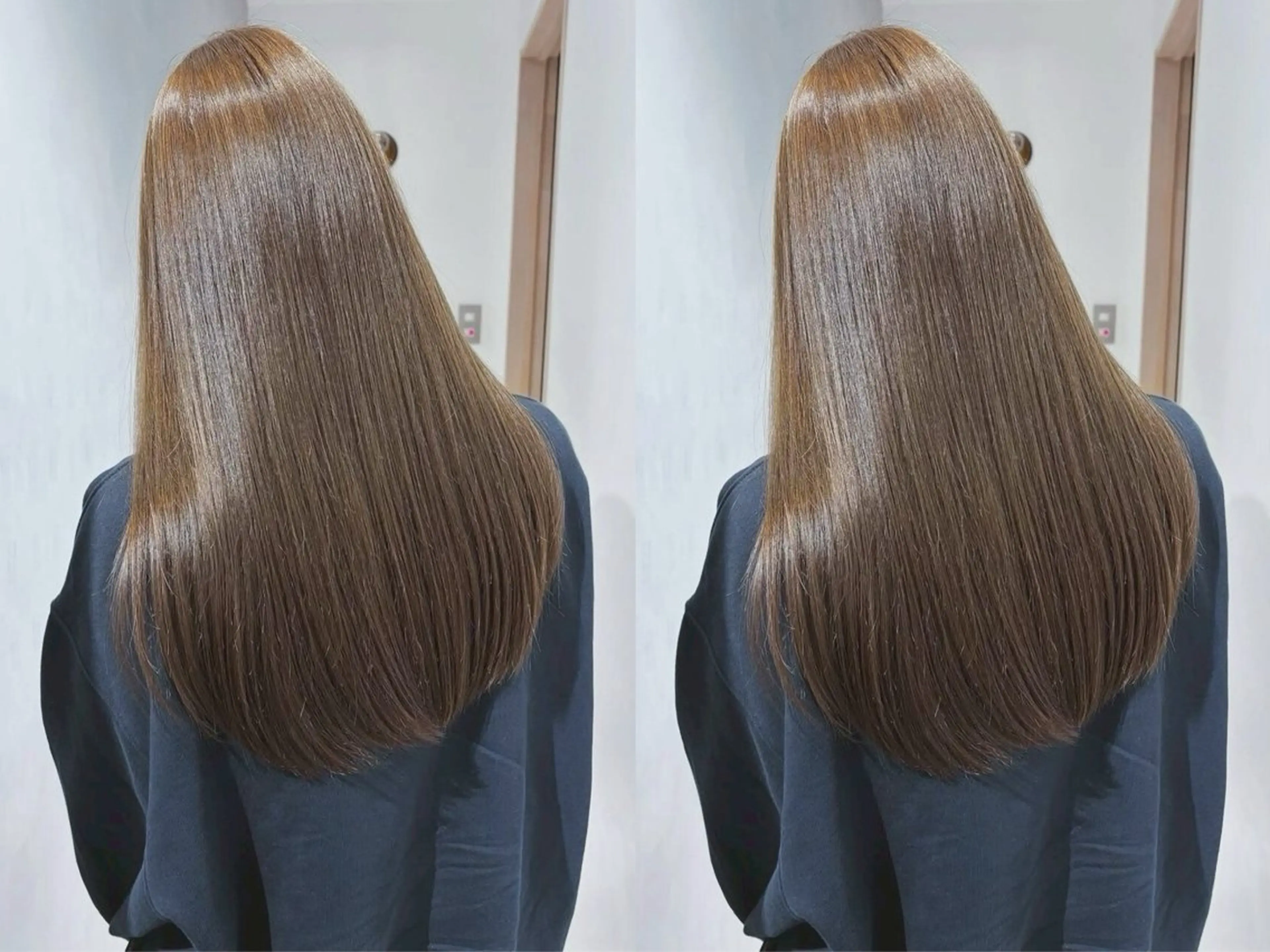 【✨迷ったらこれ✨】似合わせカット＋艶色透明感イルミナカラーの写真