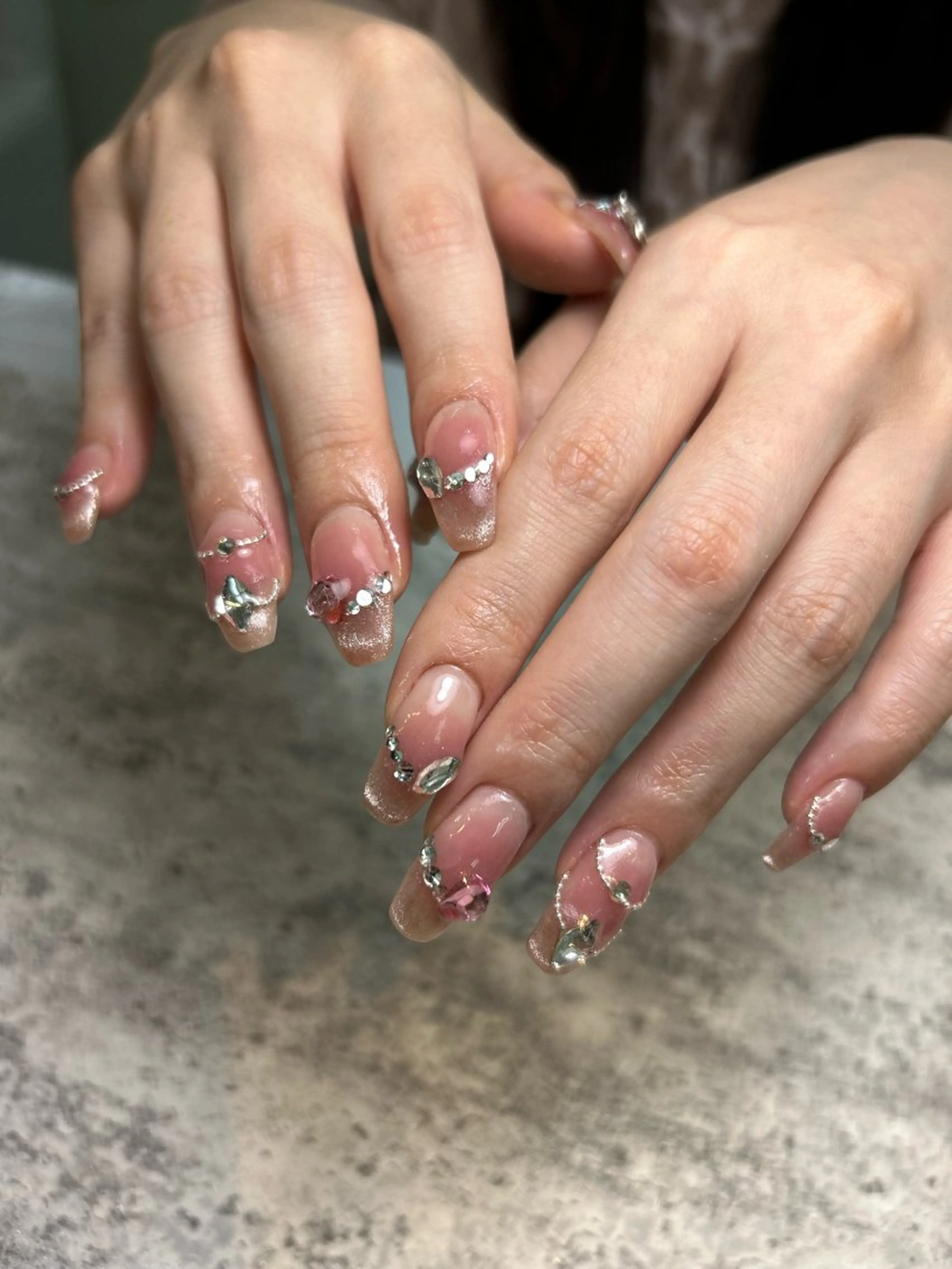 ネイル ワンホンネイル 東十条muumii ネイルまつ毛のネイルデザイン