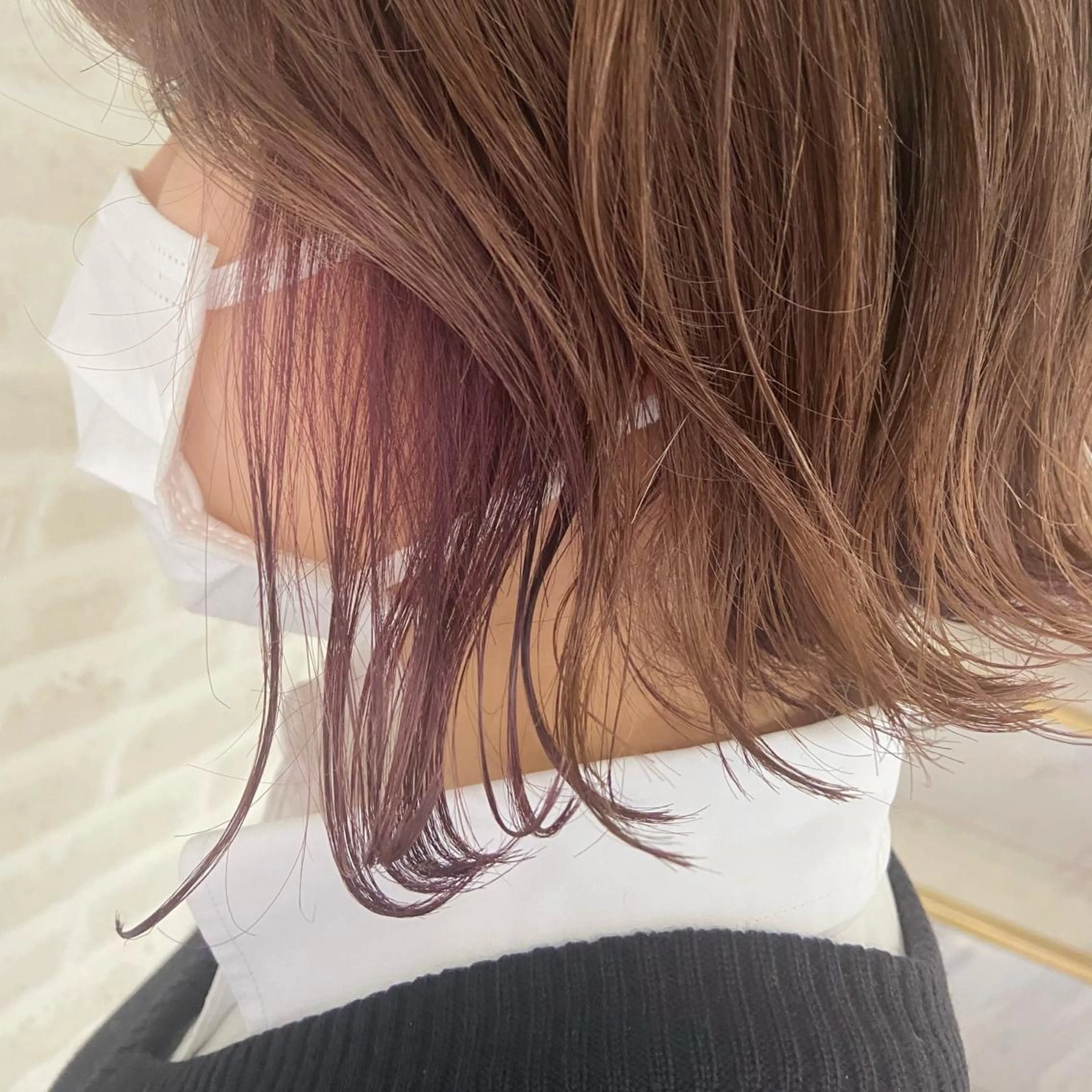 ショート カラー ヘアアレンジ 北岡 慶子 大宮駅西口徒歩3分のヘアスタイル