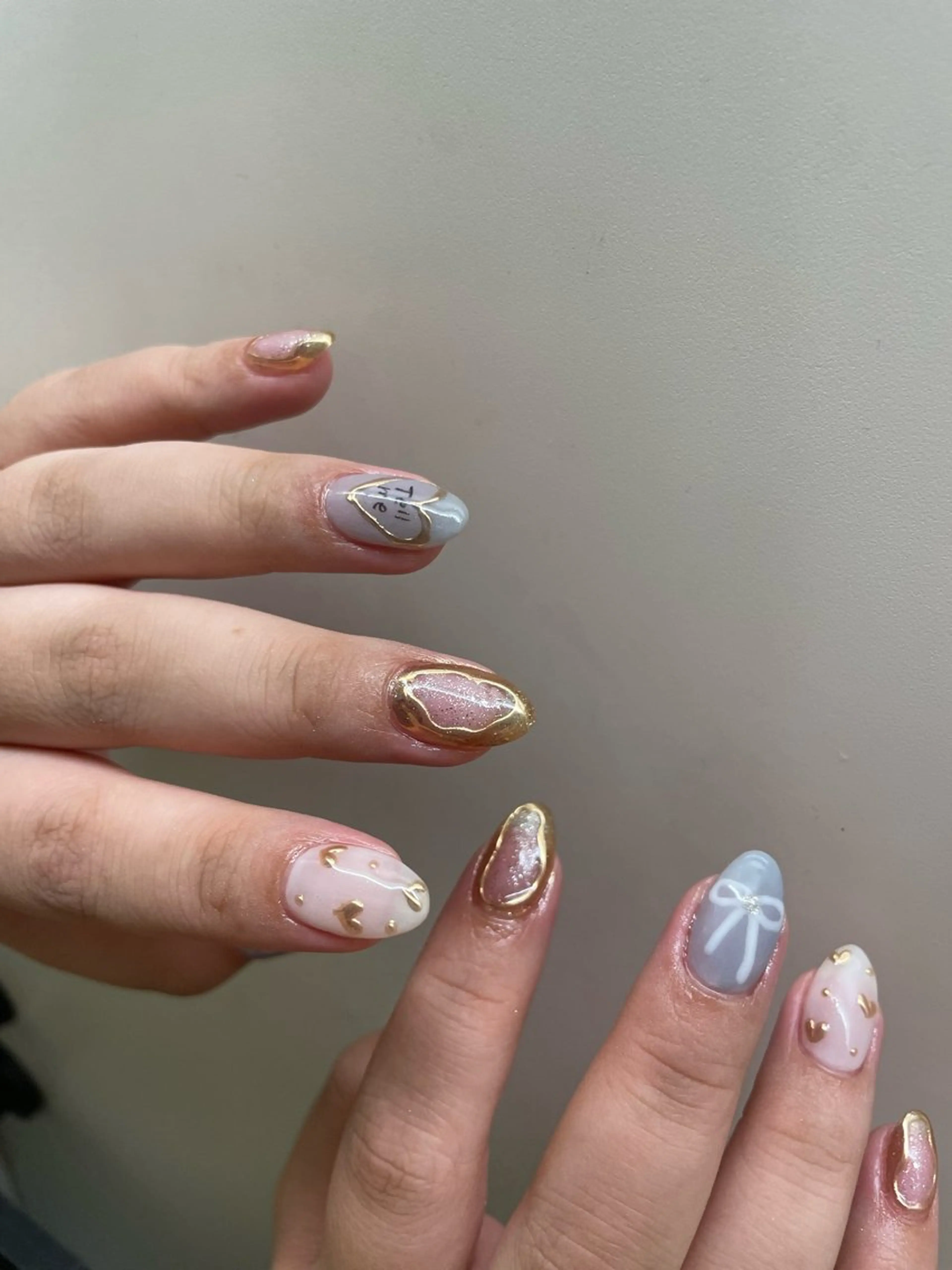 ネイル 【淡色color/ nail】maikoのネイルデザイン